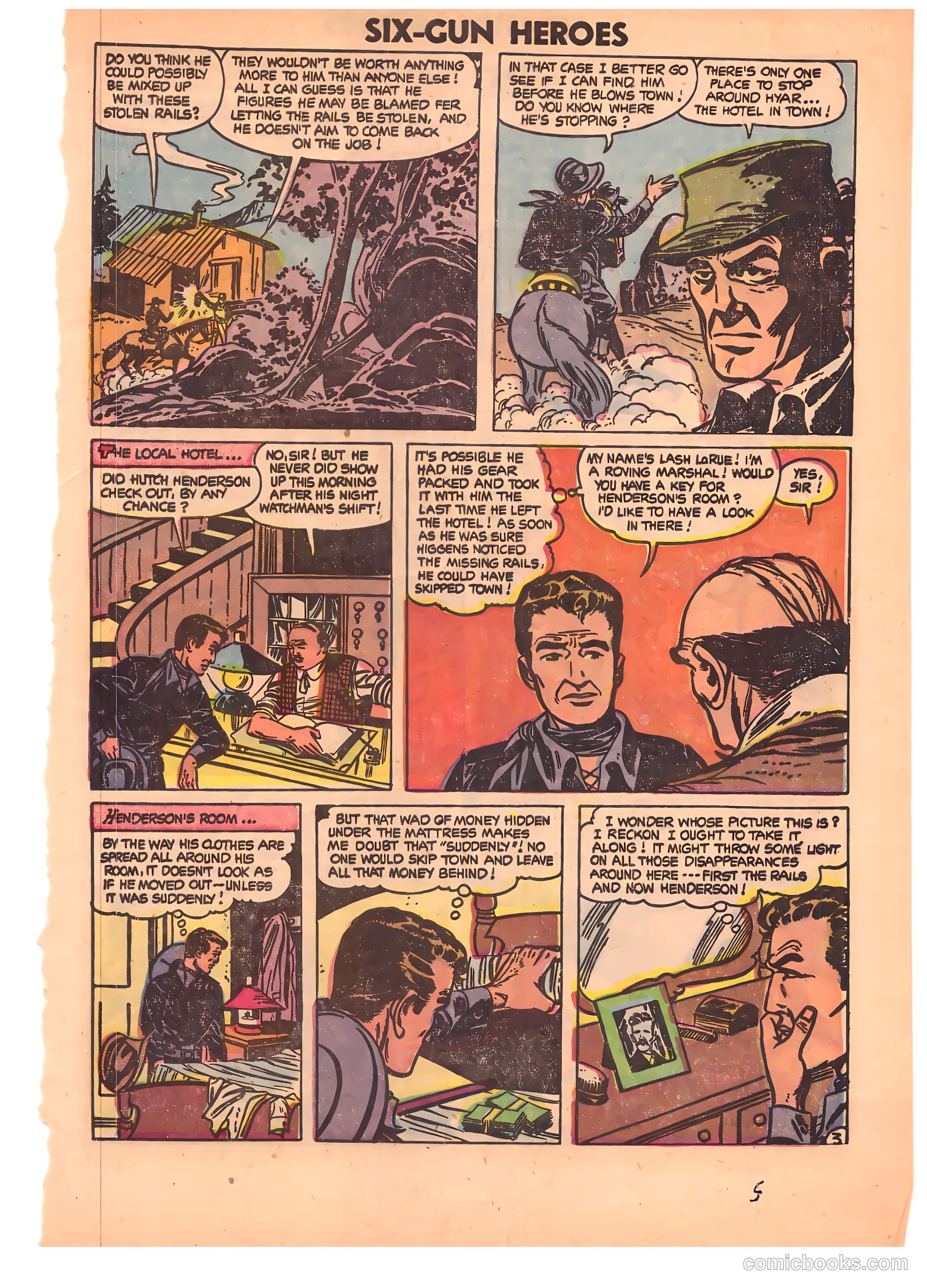 Six-Gun Heroes #26 (1954) — page 4 of 33