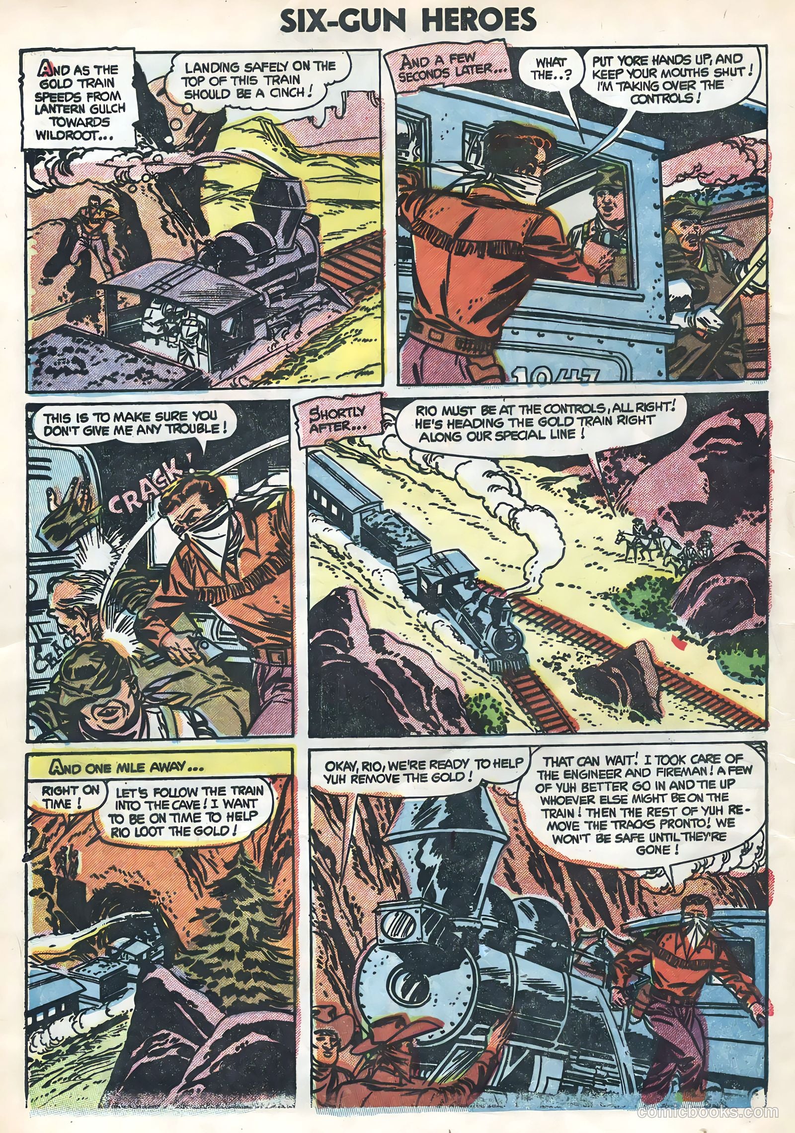 Six-Gun Heroes #26 (1954) — page 8 of 33