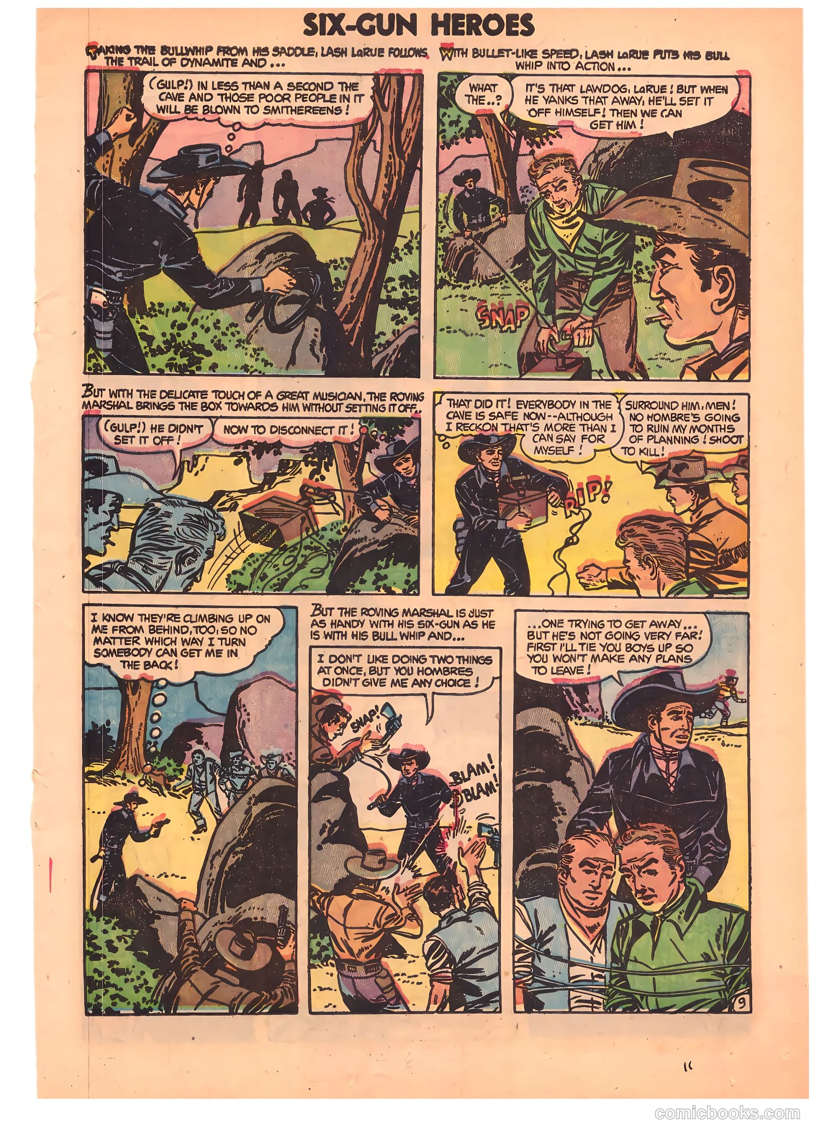 Six-Gun Heroes #26 (1954) — page 10 of 33
