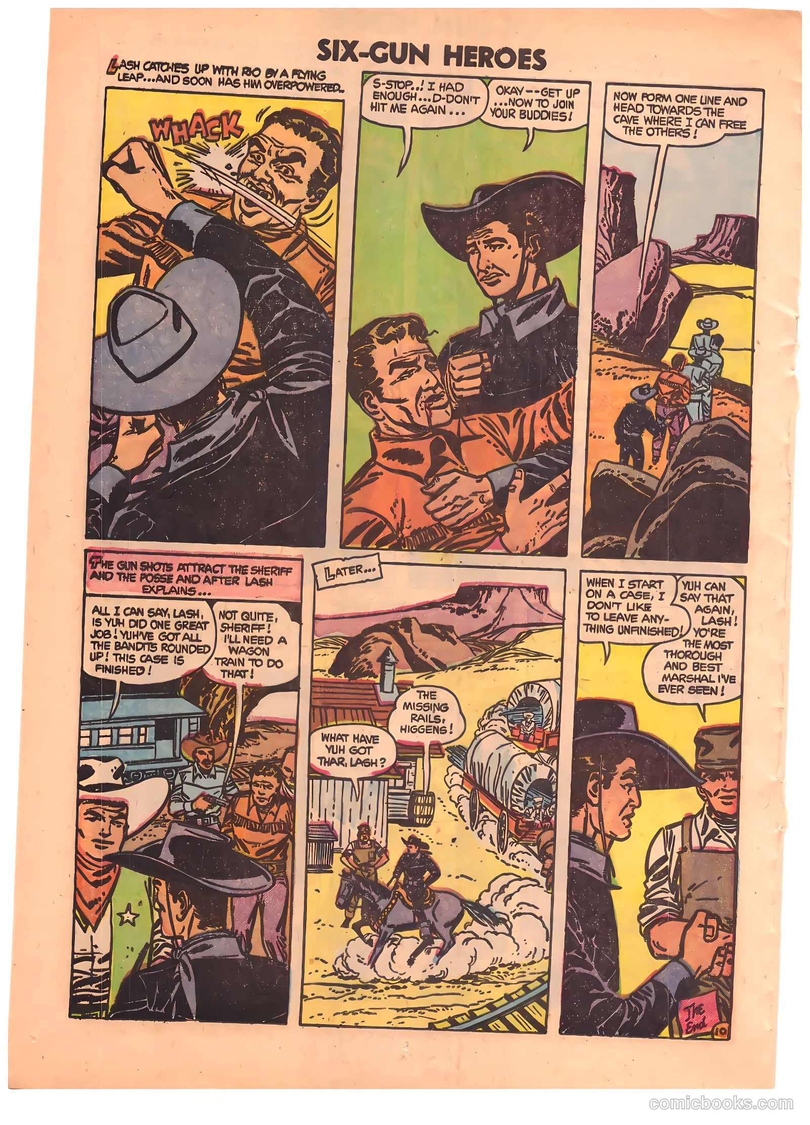 Six-Gun Heroes #26 (1954) — page 11 of 33