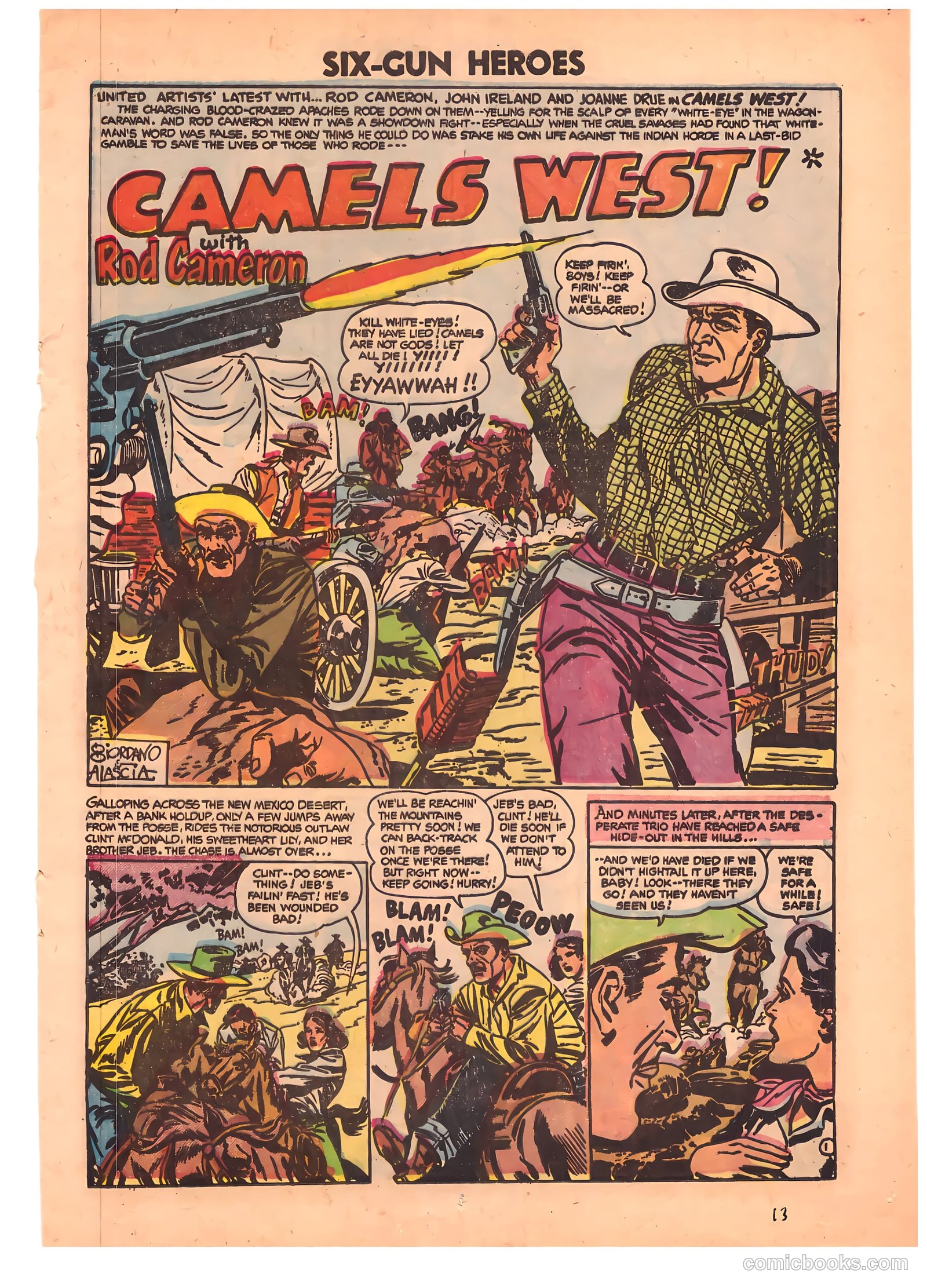 Six-Gun Heroes #26 (1954) — page 12 of 33