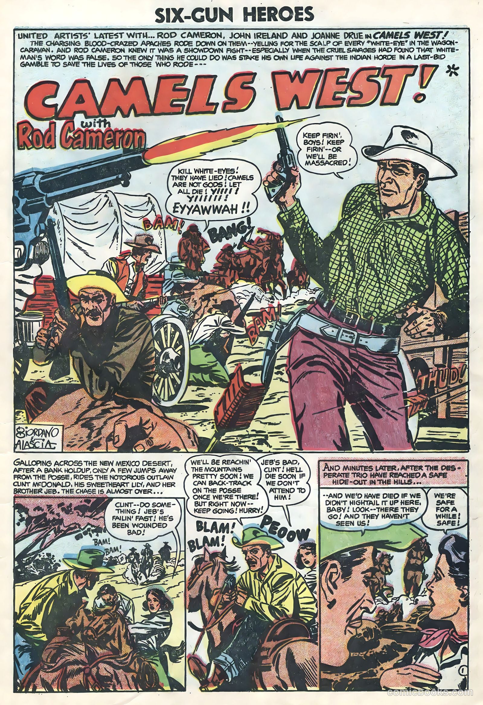 Six-Gun Heroes #26 (1954) — page 13 of 33
