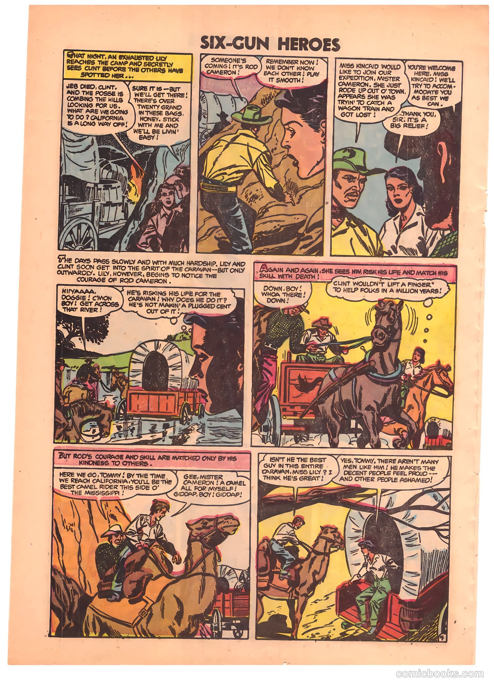 Six-Gun Heroes #26 (1954) — page 15 of 33