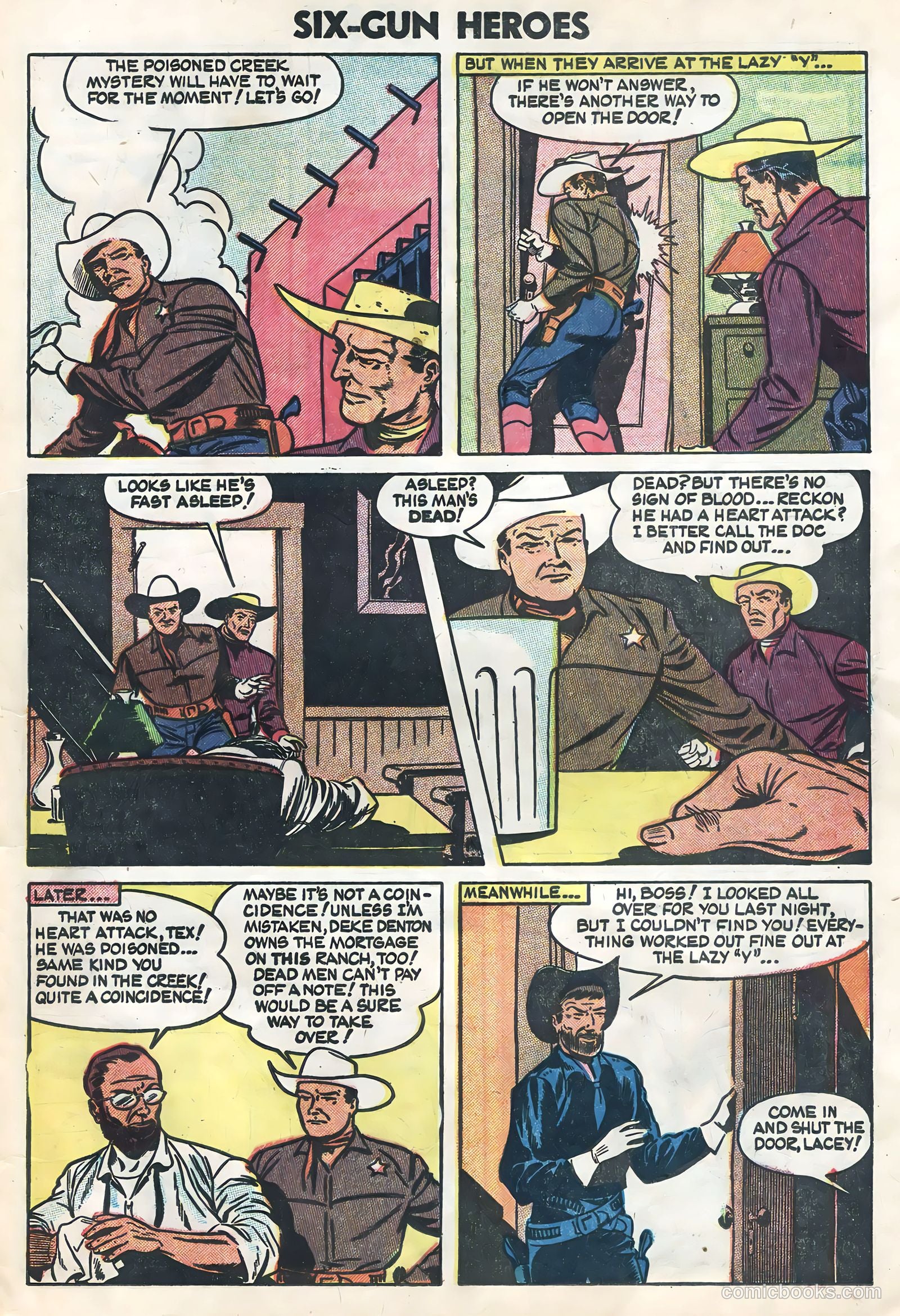 Six-Gun Heroes #26 (1954) — page 25 of 33
