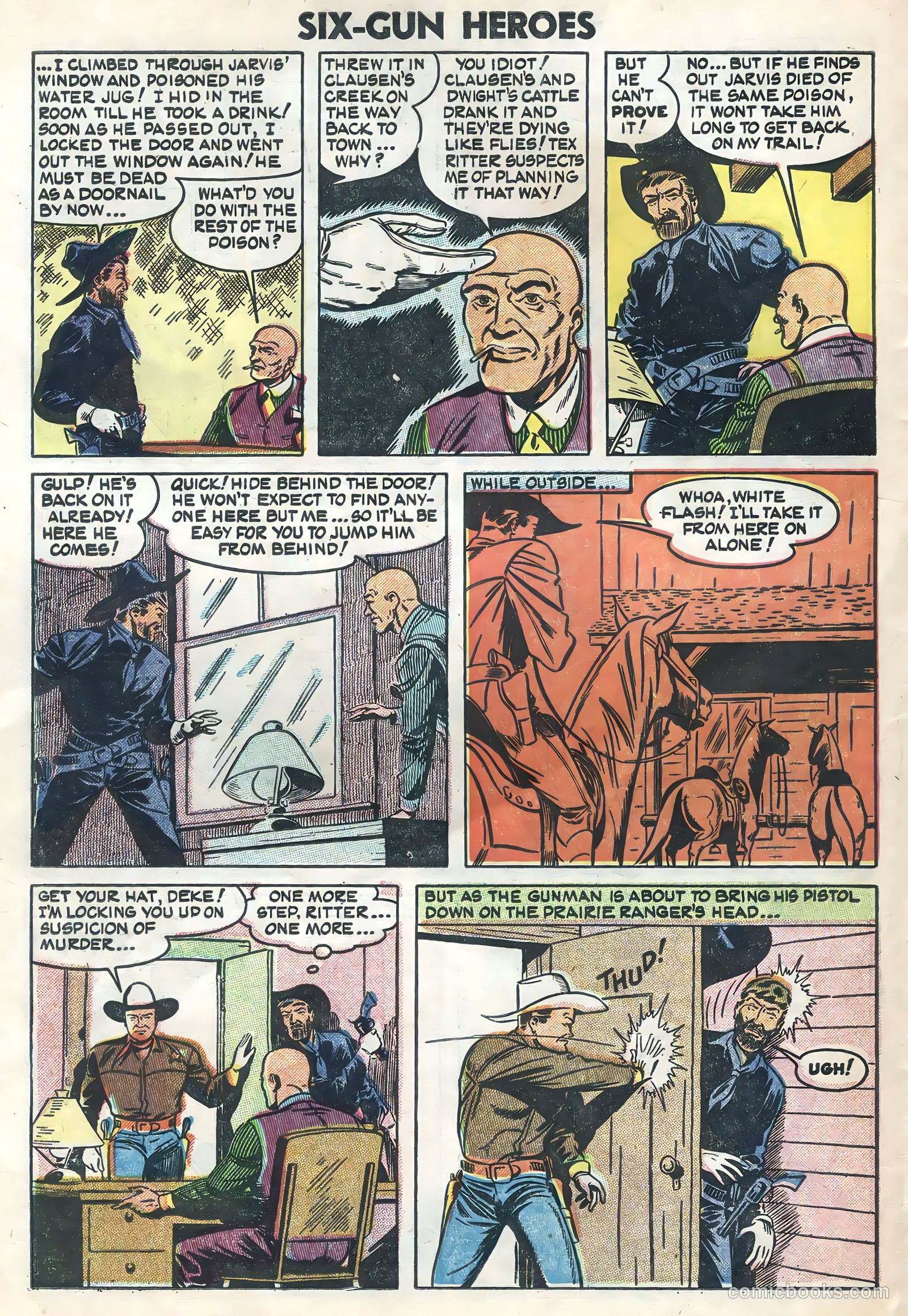Six-Gun Heroes #26 (1954) — page 26 of 33