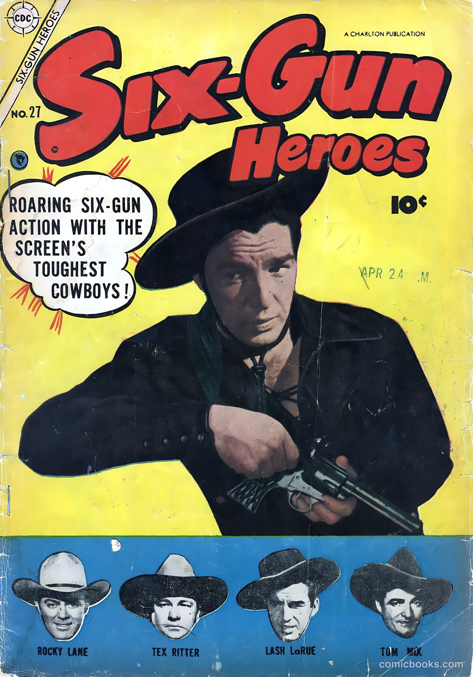 Six-Gun Heroes #27 (1954) — page 1 of 36