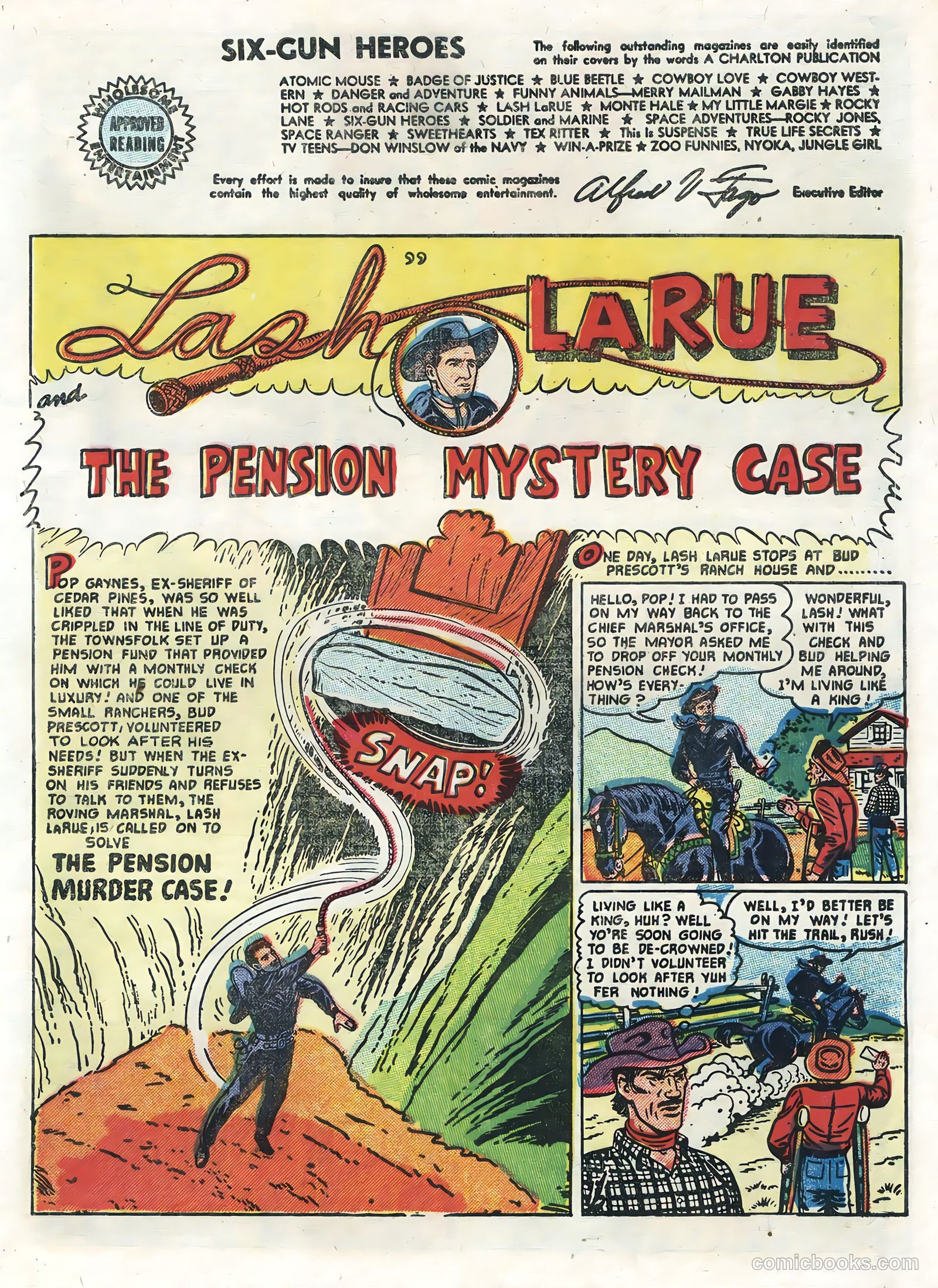 Six-Gun Heroes #33 (1955) — page 3 of 33