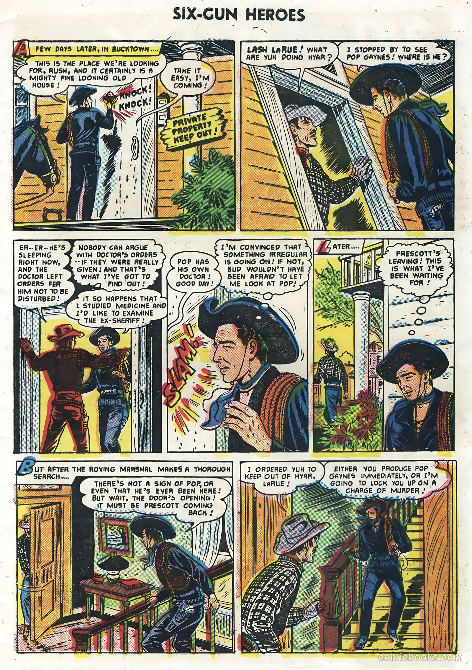 Six-Gun Heroes #33 (1955) — page 5 of 33