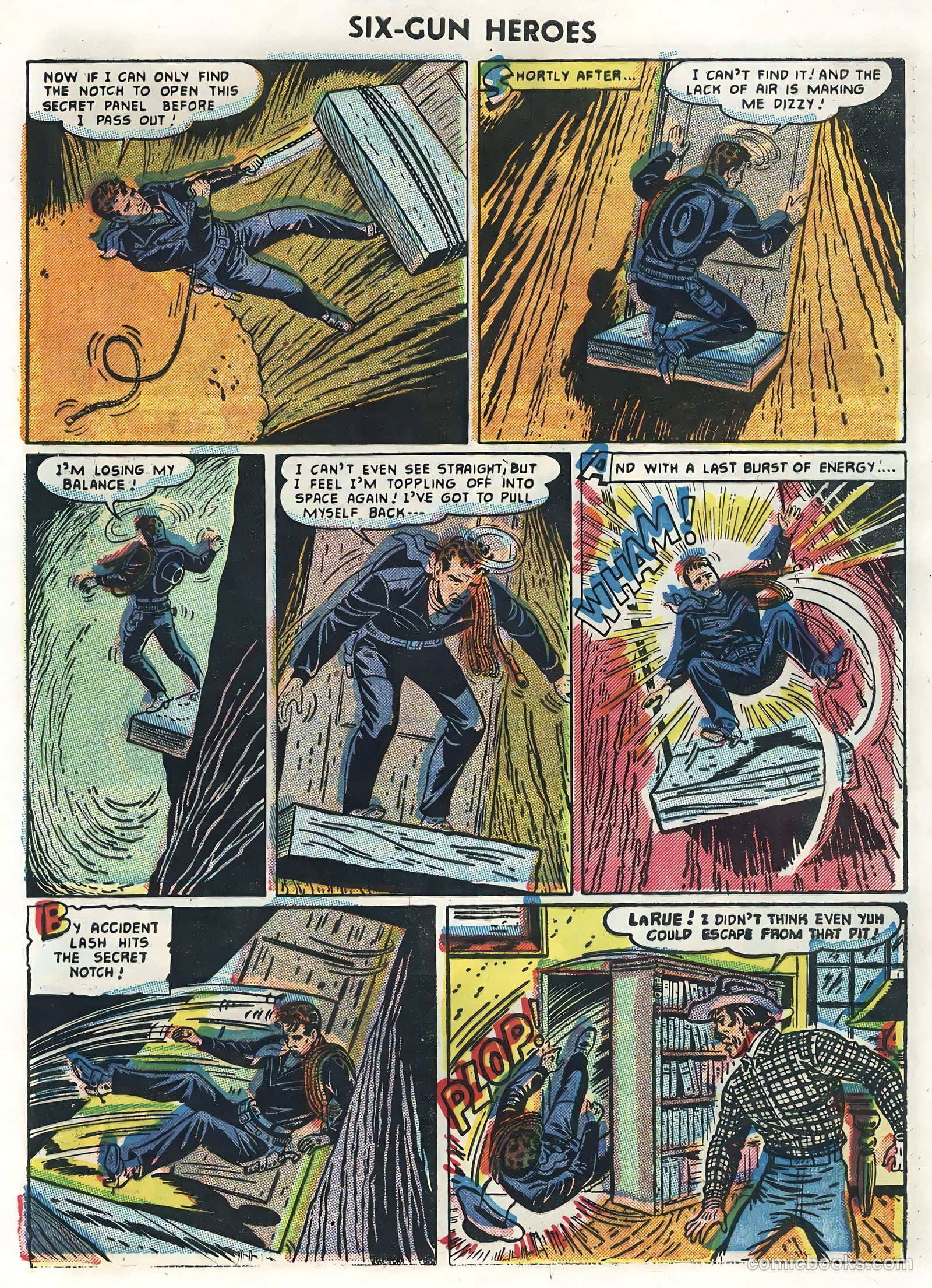 Six-Gun Heroes #33 (1955) — page 8 of 33