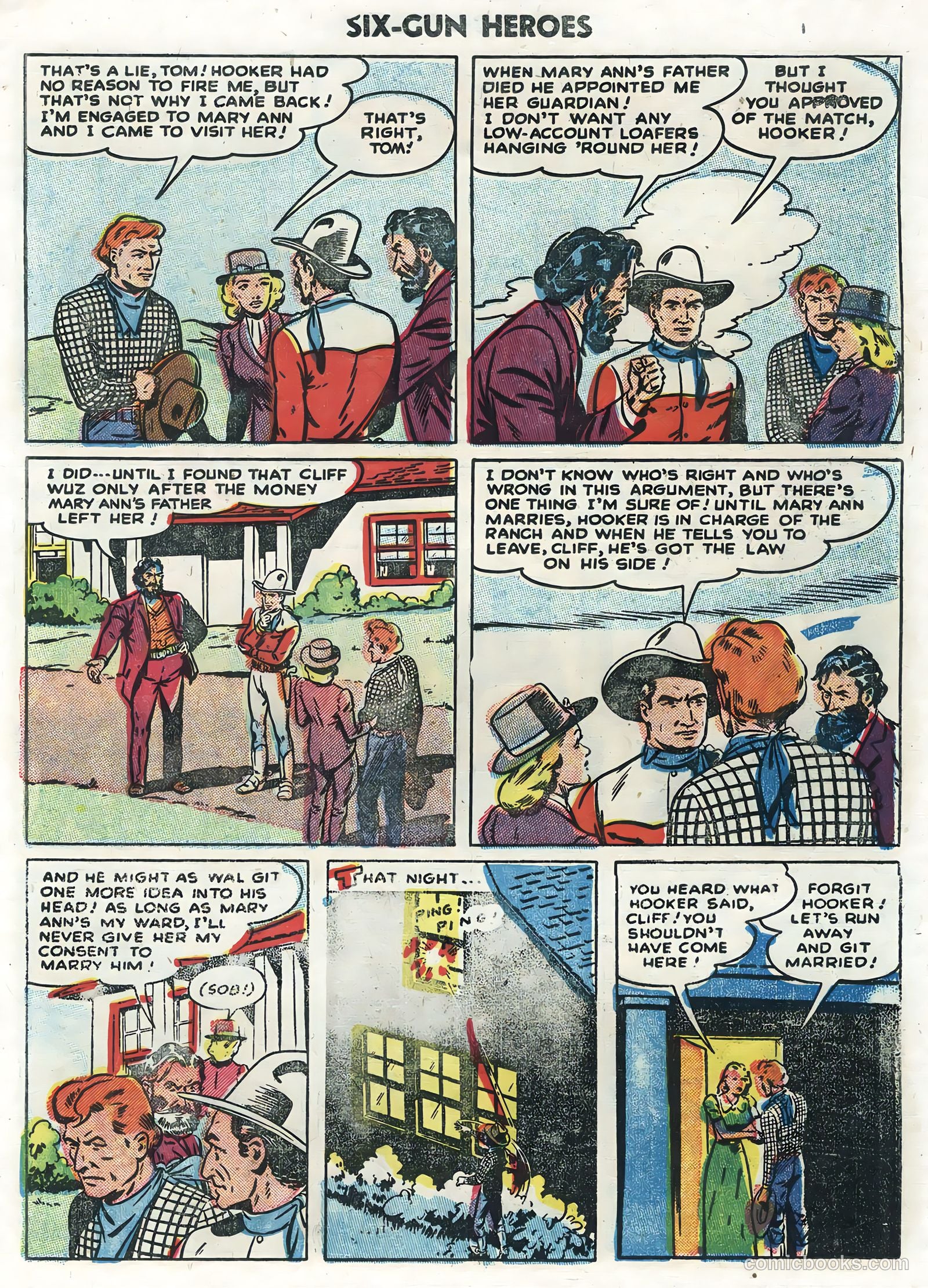 Six-Gun Heroes #33 (1955) — page 11 of 33
