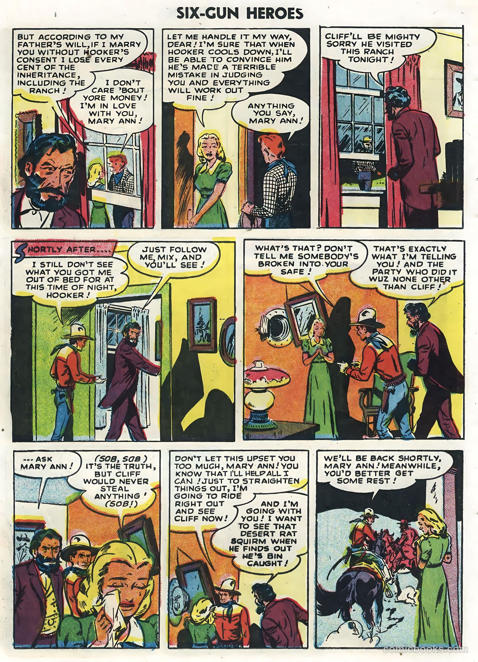 Six-Gun Heroes #33 (1955) — page 12 of 33