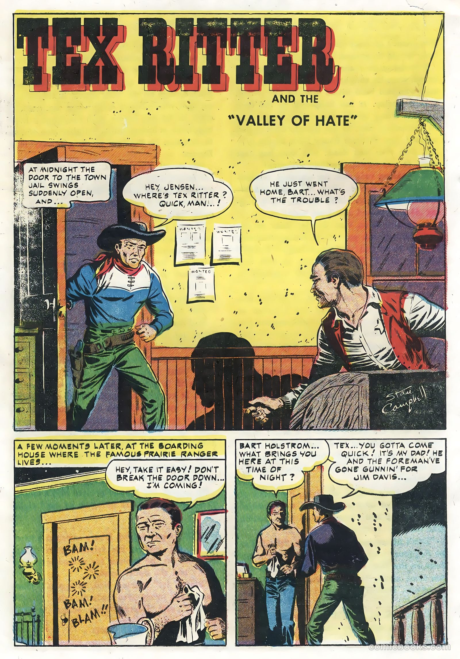 Six-Gun Heroes #33 (1955) — page 20 of 33