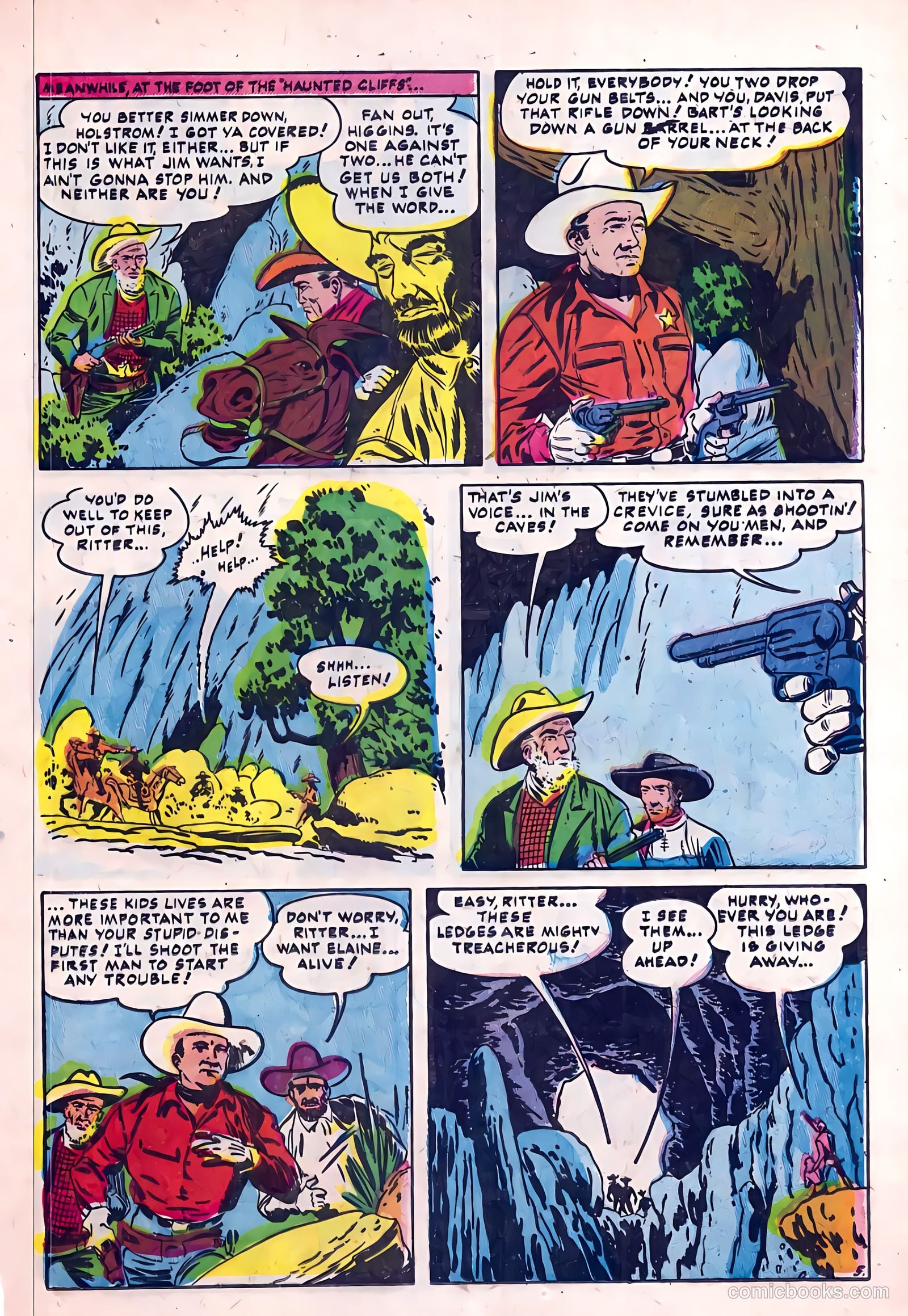 Six-Gun Heroes #33 (1955) — page 24 of 33