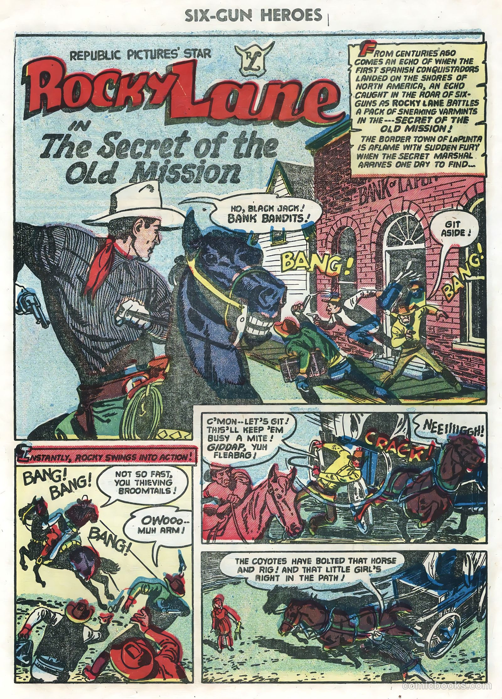 Six-Gun Heroes #33 (1955) — page 27 of 33