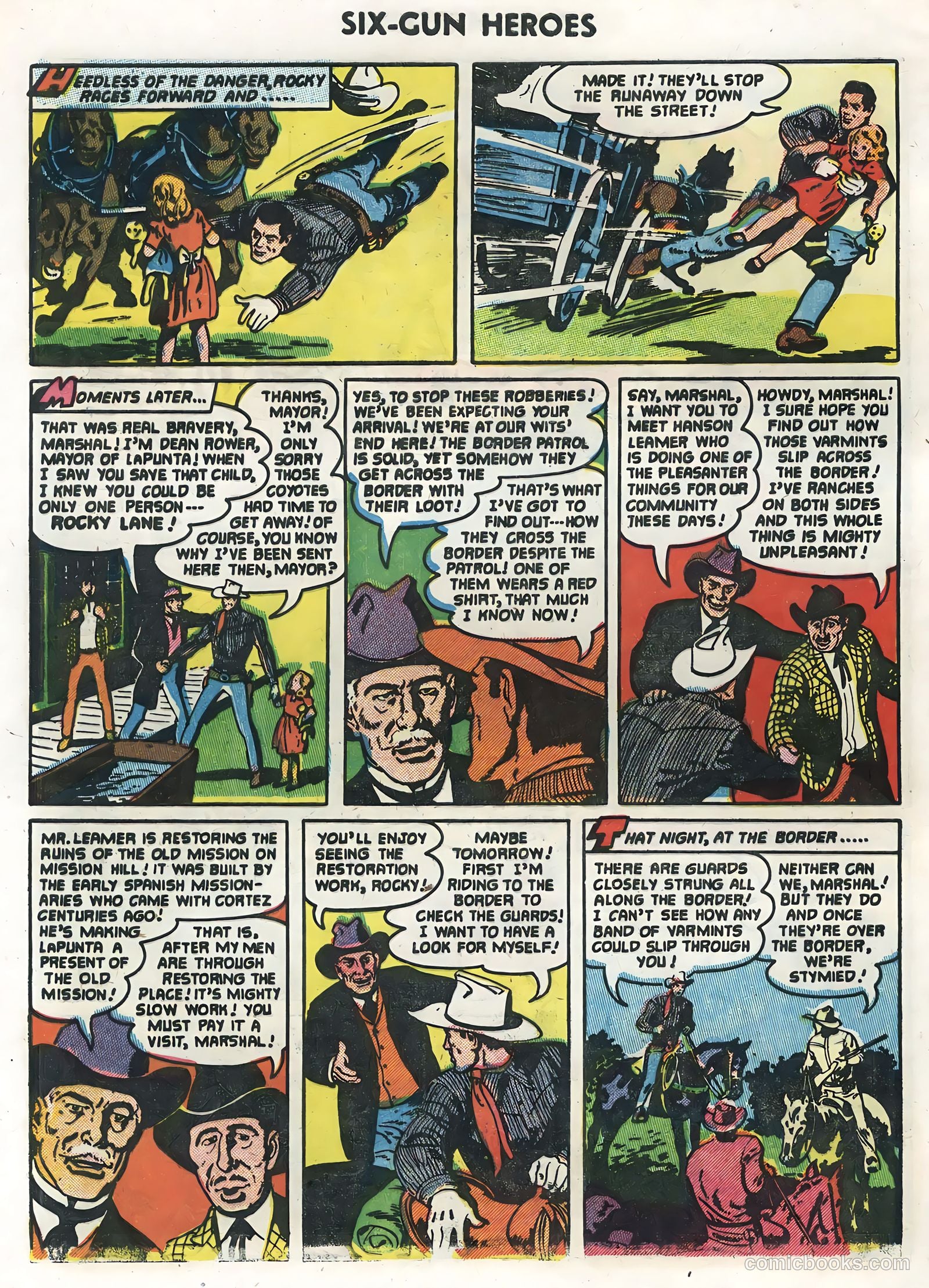 Six-Gun Heroes #33 (1955) — page 28 of 33