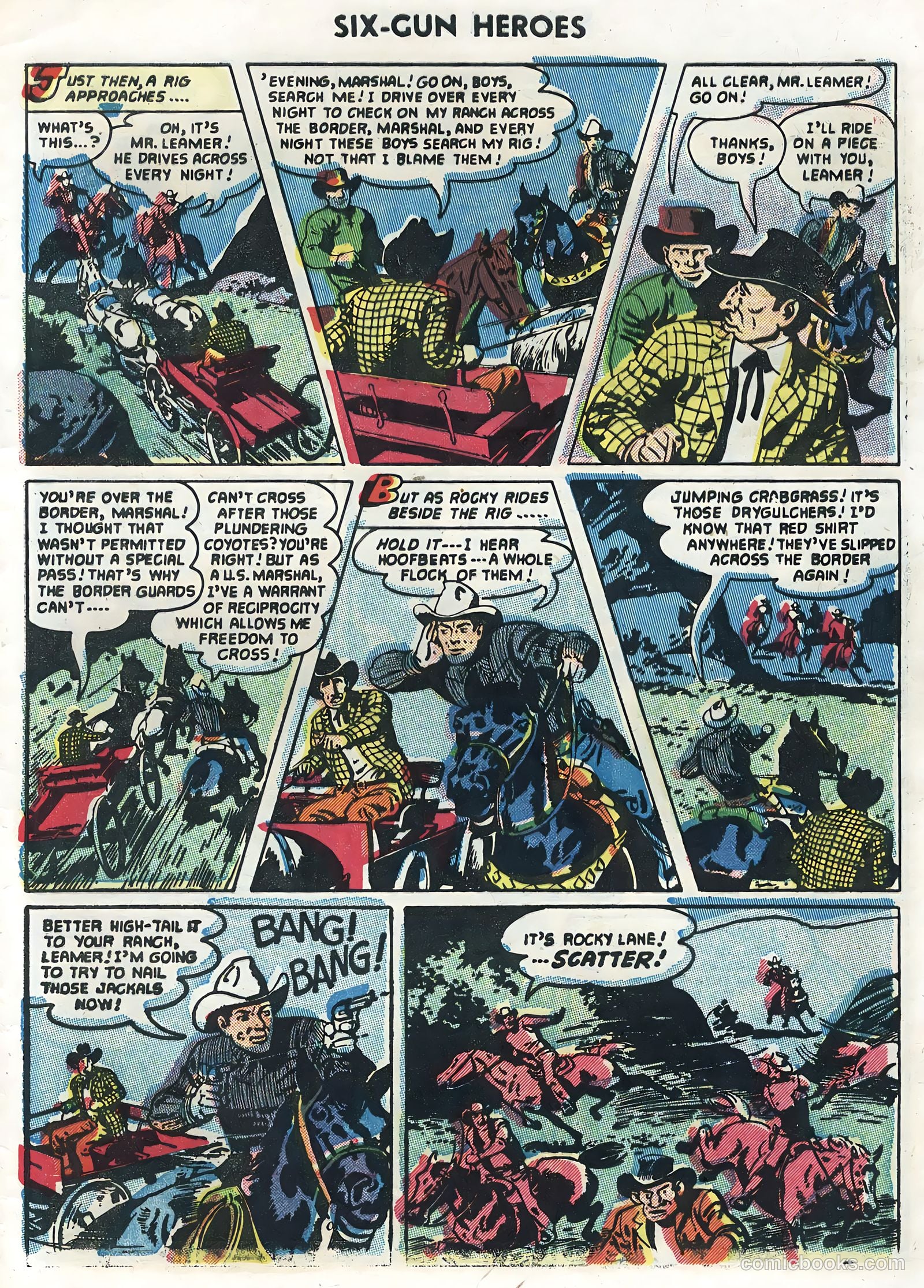 Six-Gun Heroes #33 (1955) — page 29 of 33
