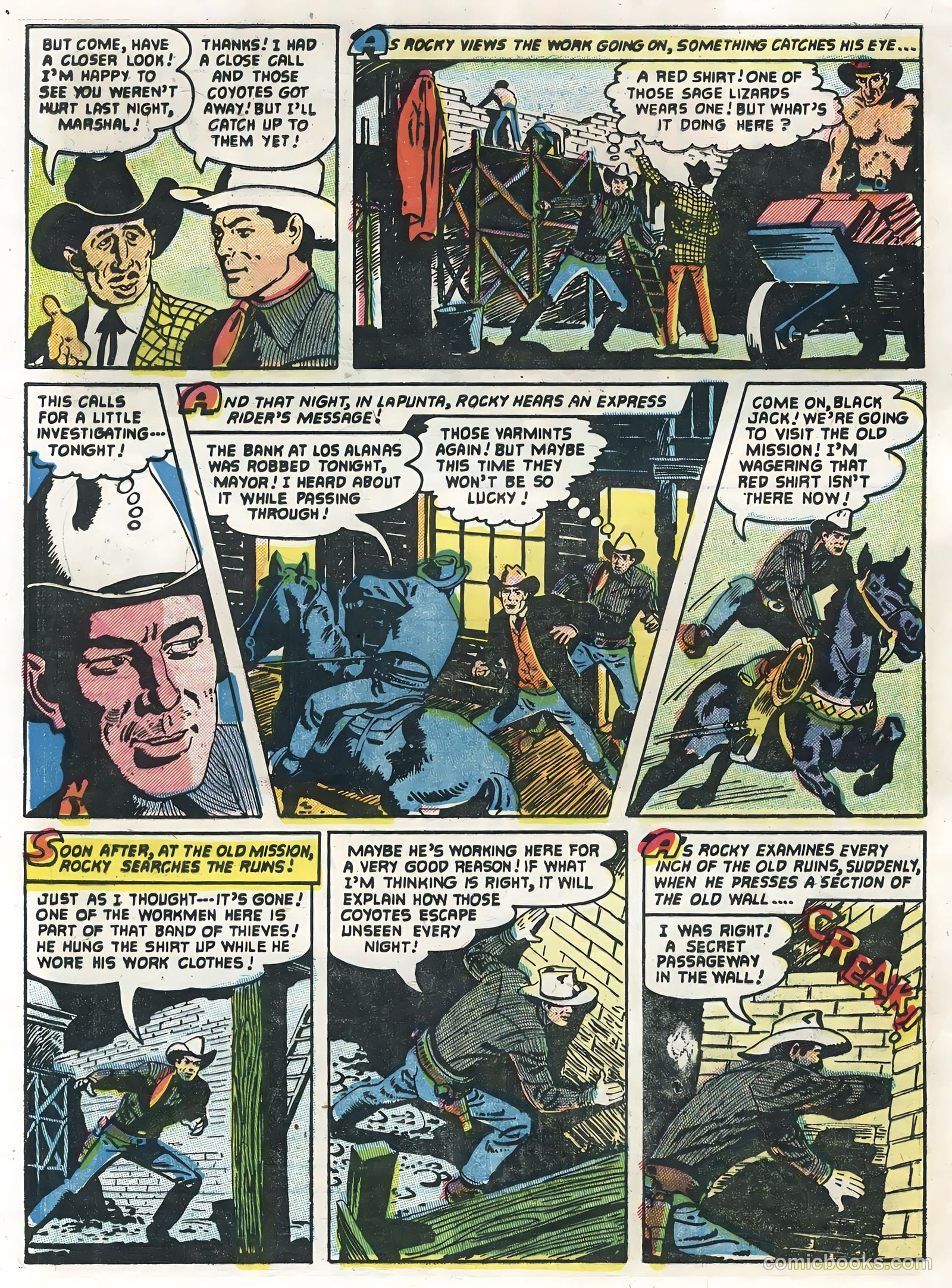 Six-Gun Heroes #33 (1955) — page 32 of 33