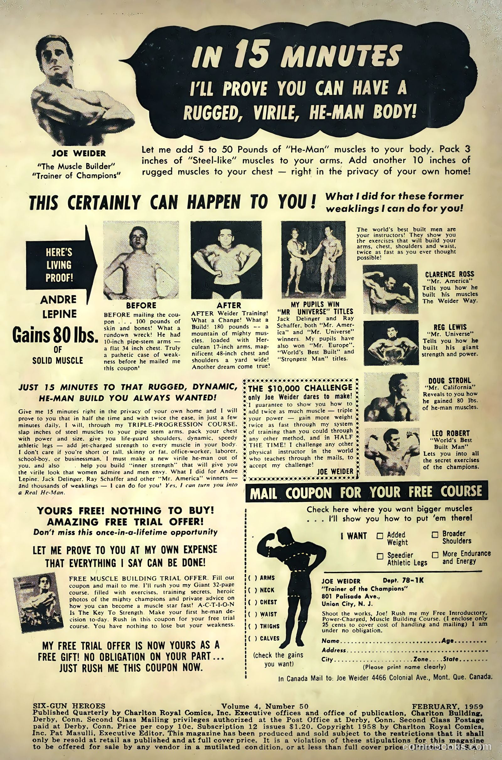 Six-Gun Heroes #50 (1951, L. Miller & Son) — page 2 of 35
