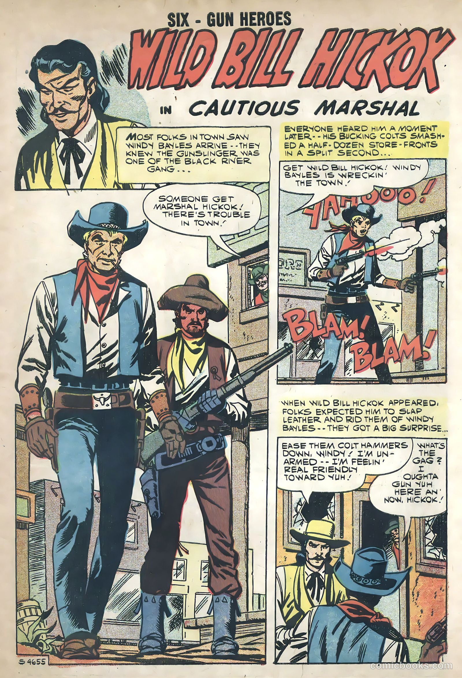 Six-Gun Heroes #50 (1951, L. Miller & Son) — page 3 of 35
