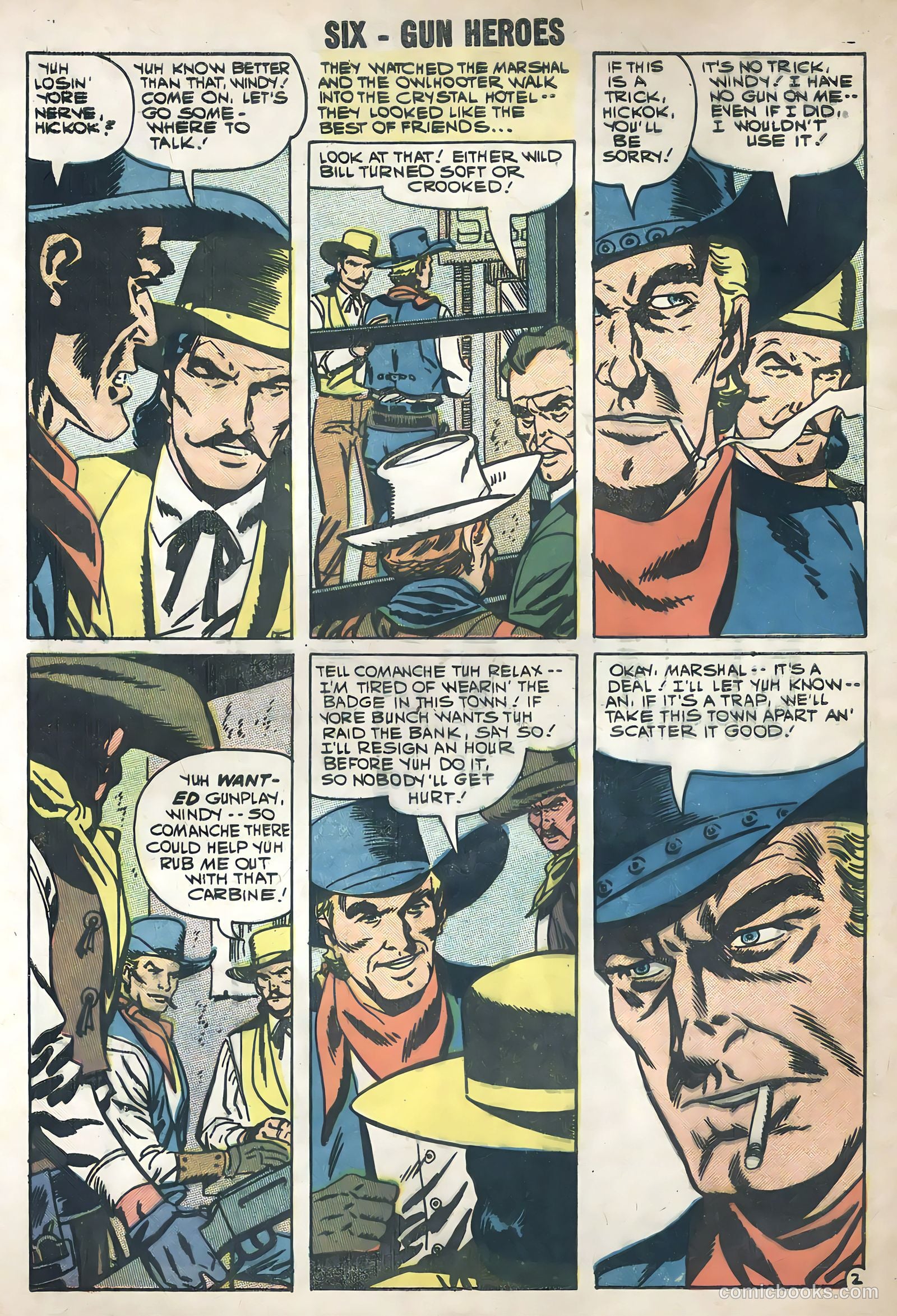 Six-Gun Heroes #50 (1951, L. Miller & Son) — page 4 of 35