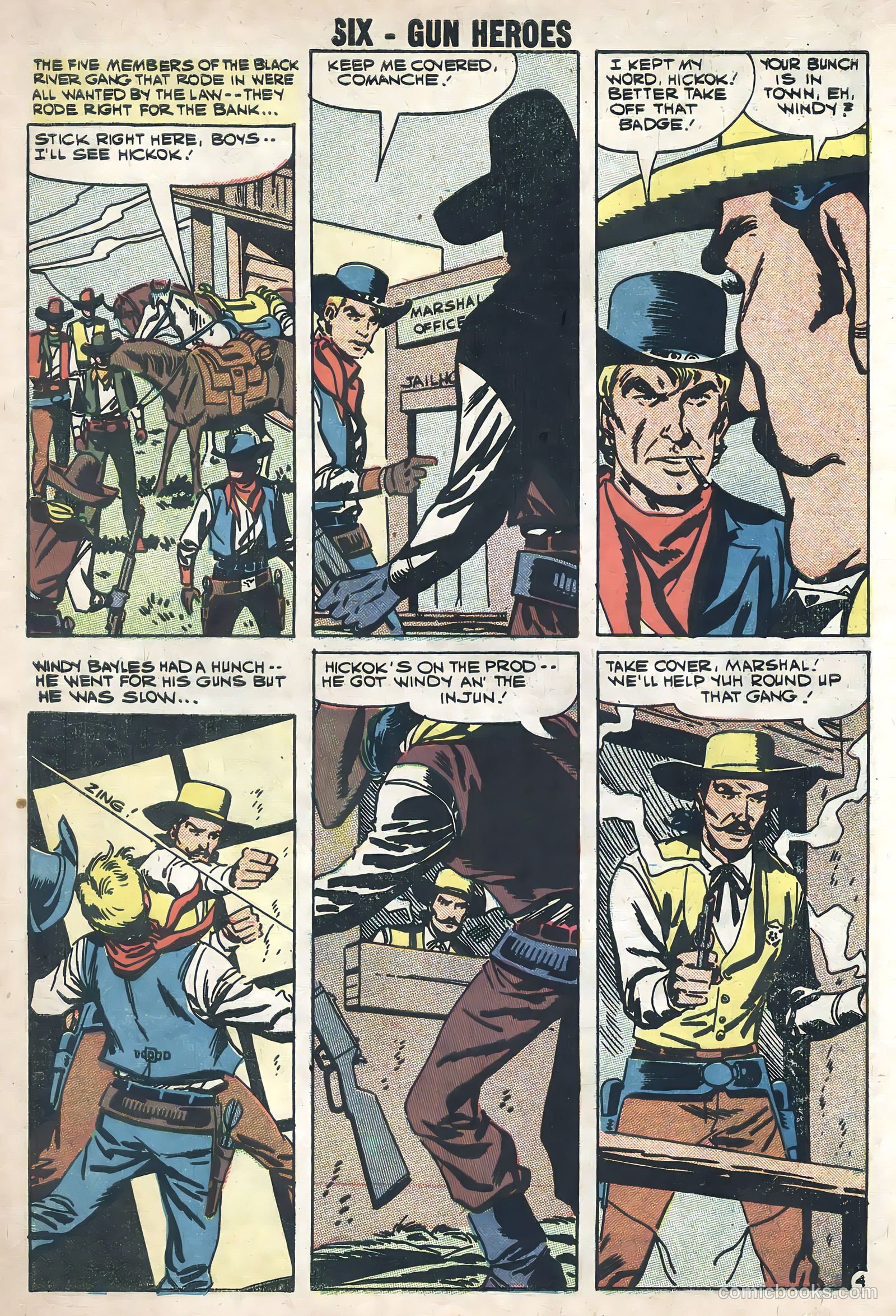 Six-Gun Heroes #50 (1951, L. Miller & Son) — page 7 of 35