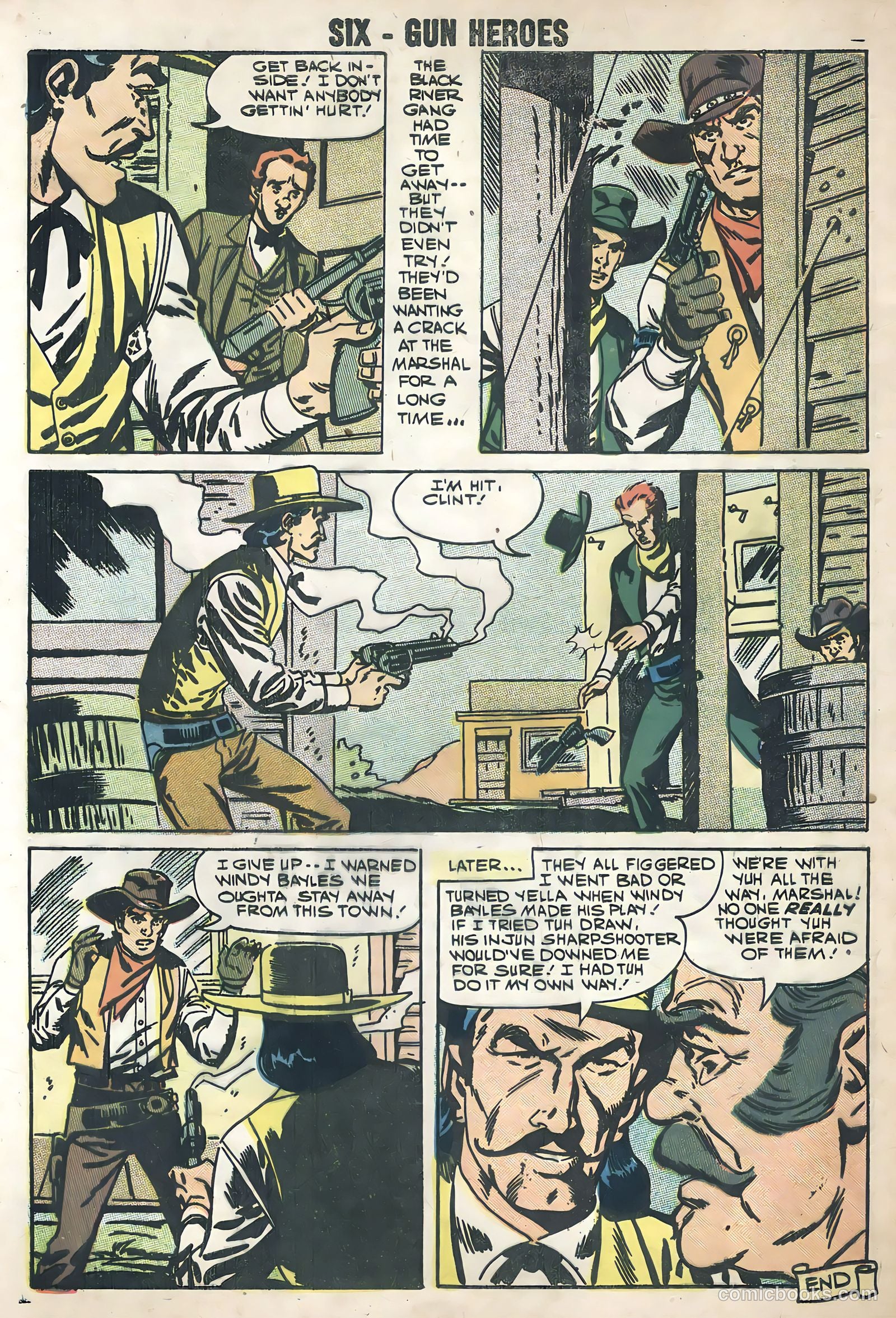 Six-Gun Heroes #50 (1951, L. Miller & Son) — page 8 of 35