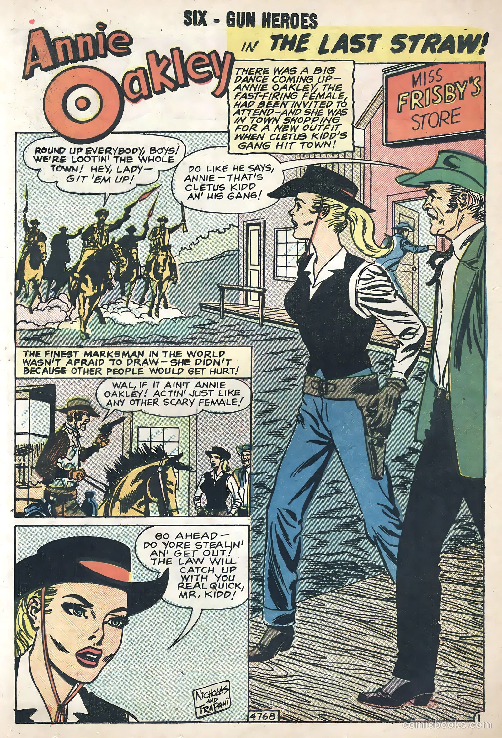 Six-Gun Heroes #50 (1951, L. Miller & Son) — page 11 of 35