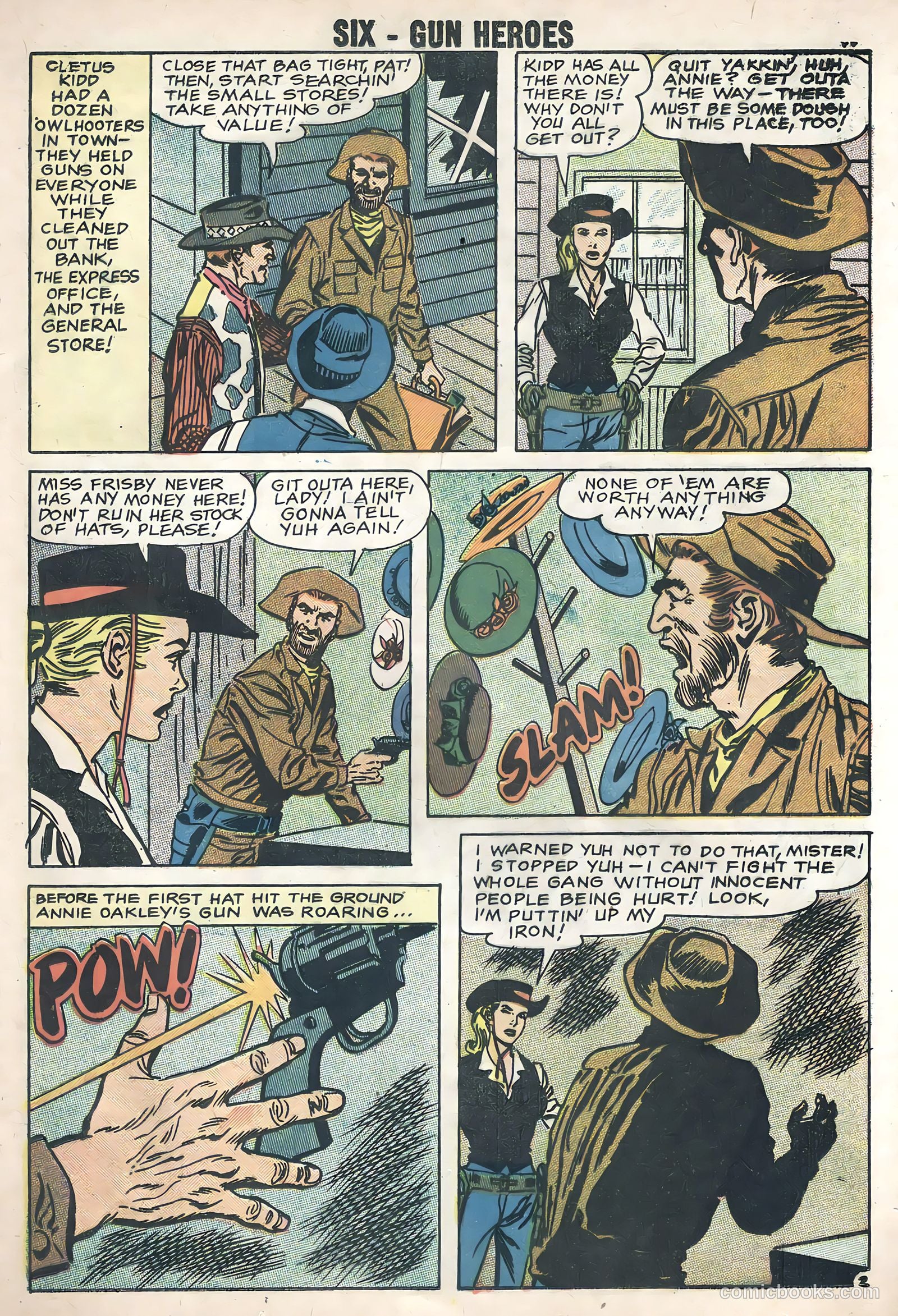 Six-Gun Heroes #50 (1951, L. Miller & Son) — page 12 of 35