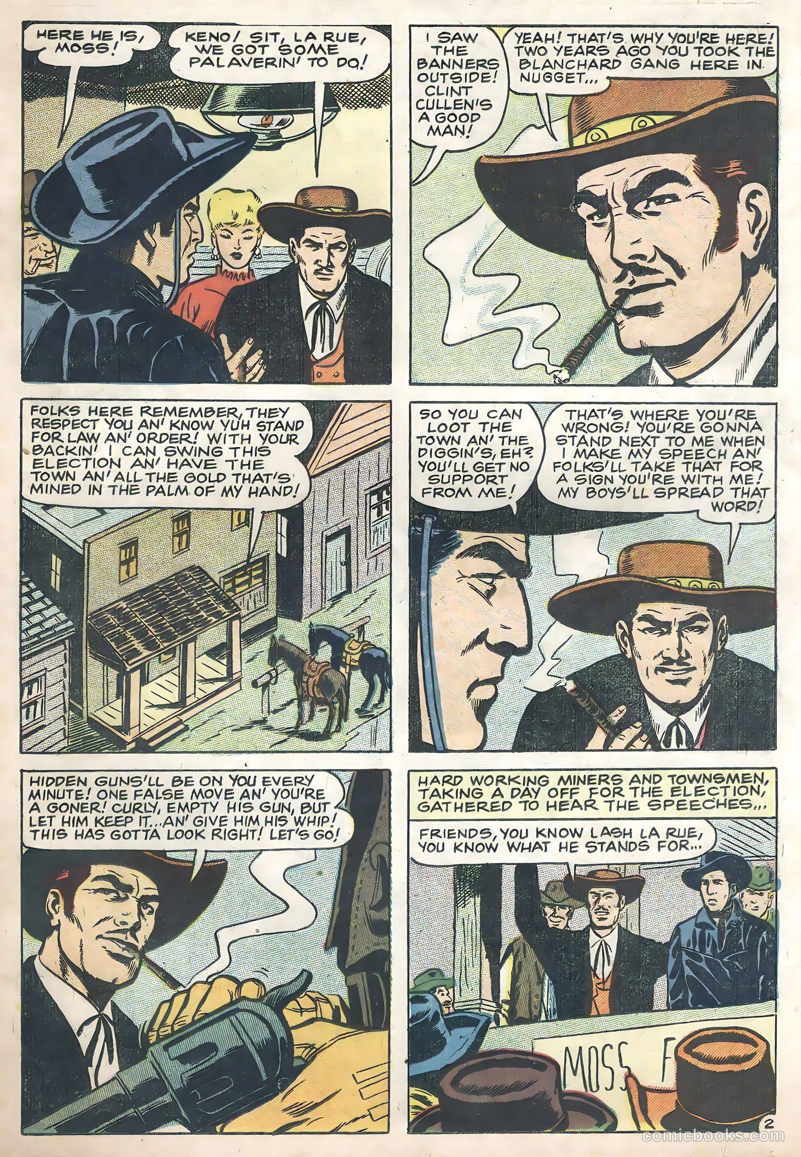 Six-Gun Heroes #50 (1951, L. Miller & Son) — page 18 of 35