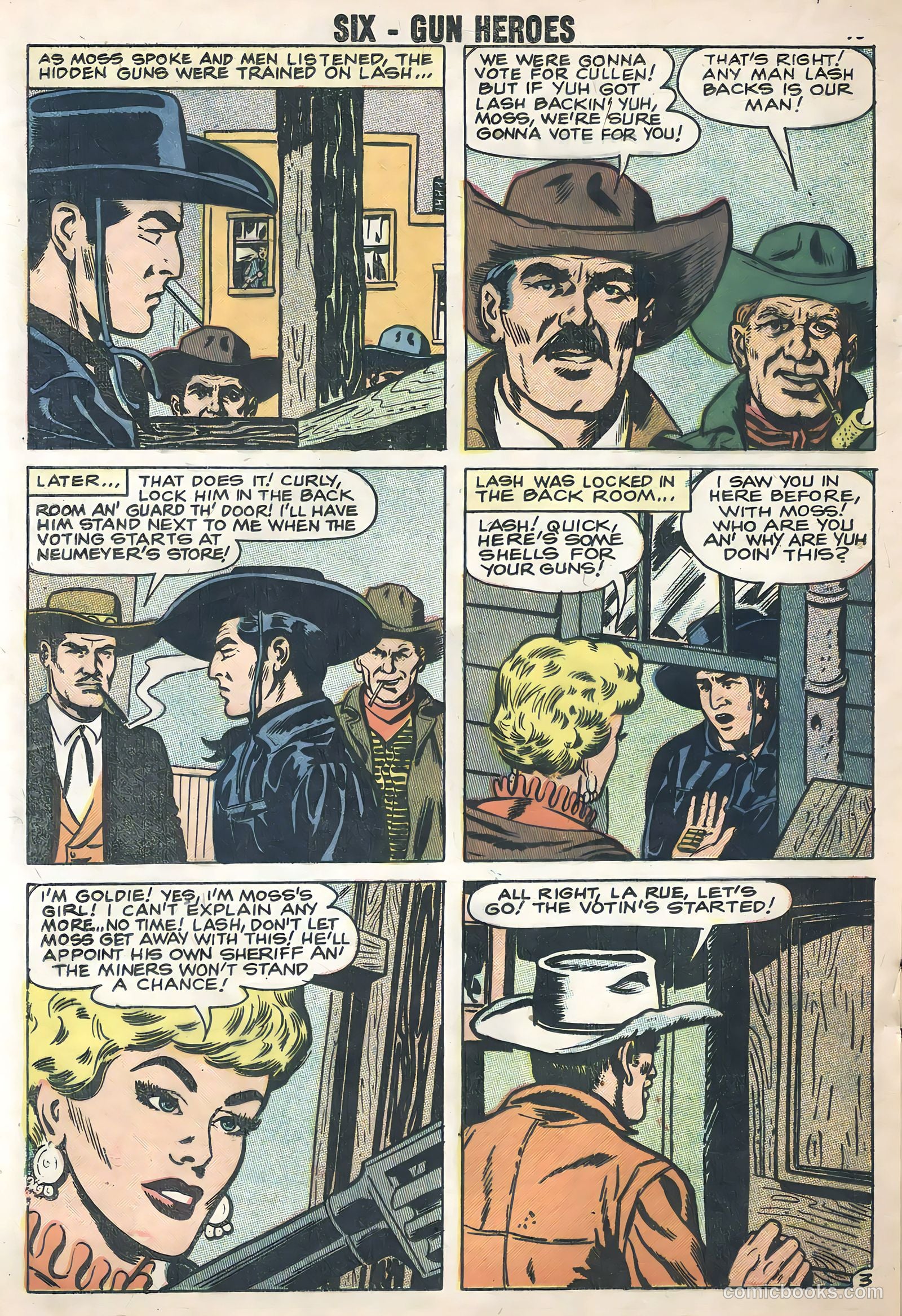 Six-Gun Heroes #50 (1951, L. Miller & Son) — page 19 of 35