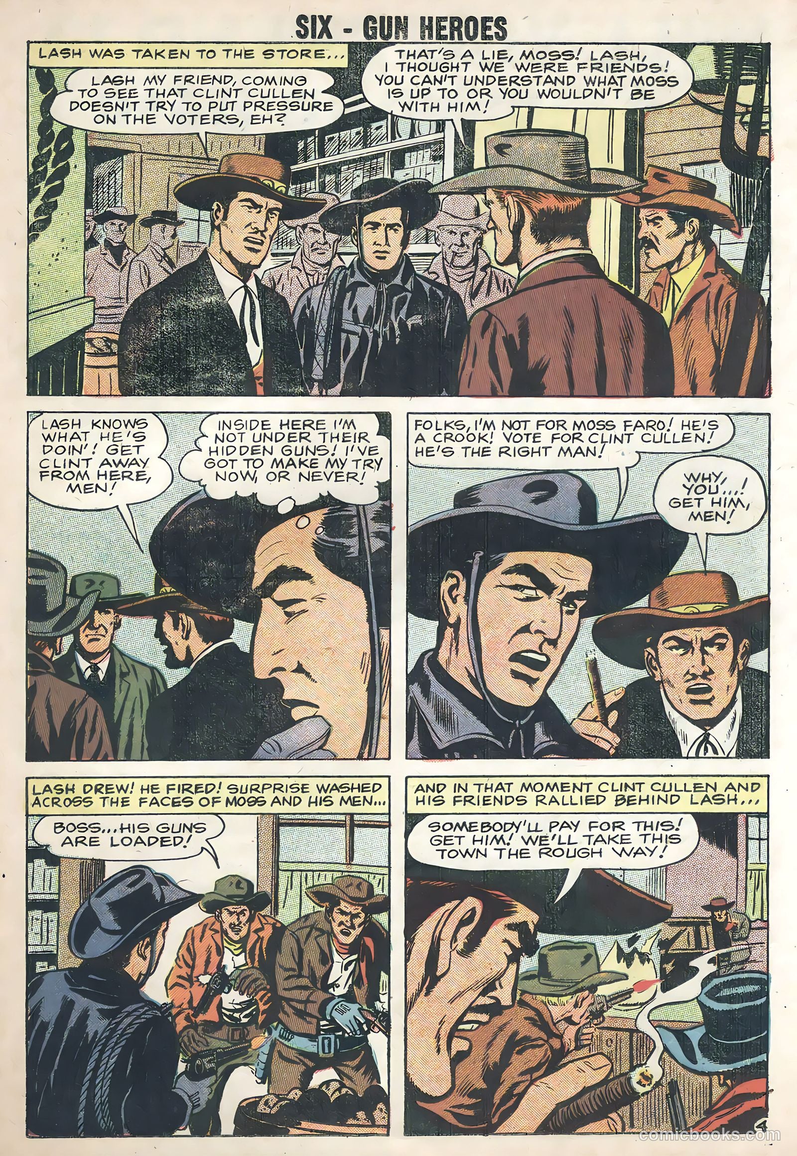 Six-Gun Heroes #50 (1951, L. Miller & Son) — page 20 of 35
