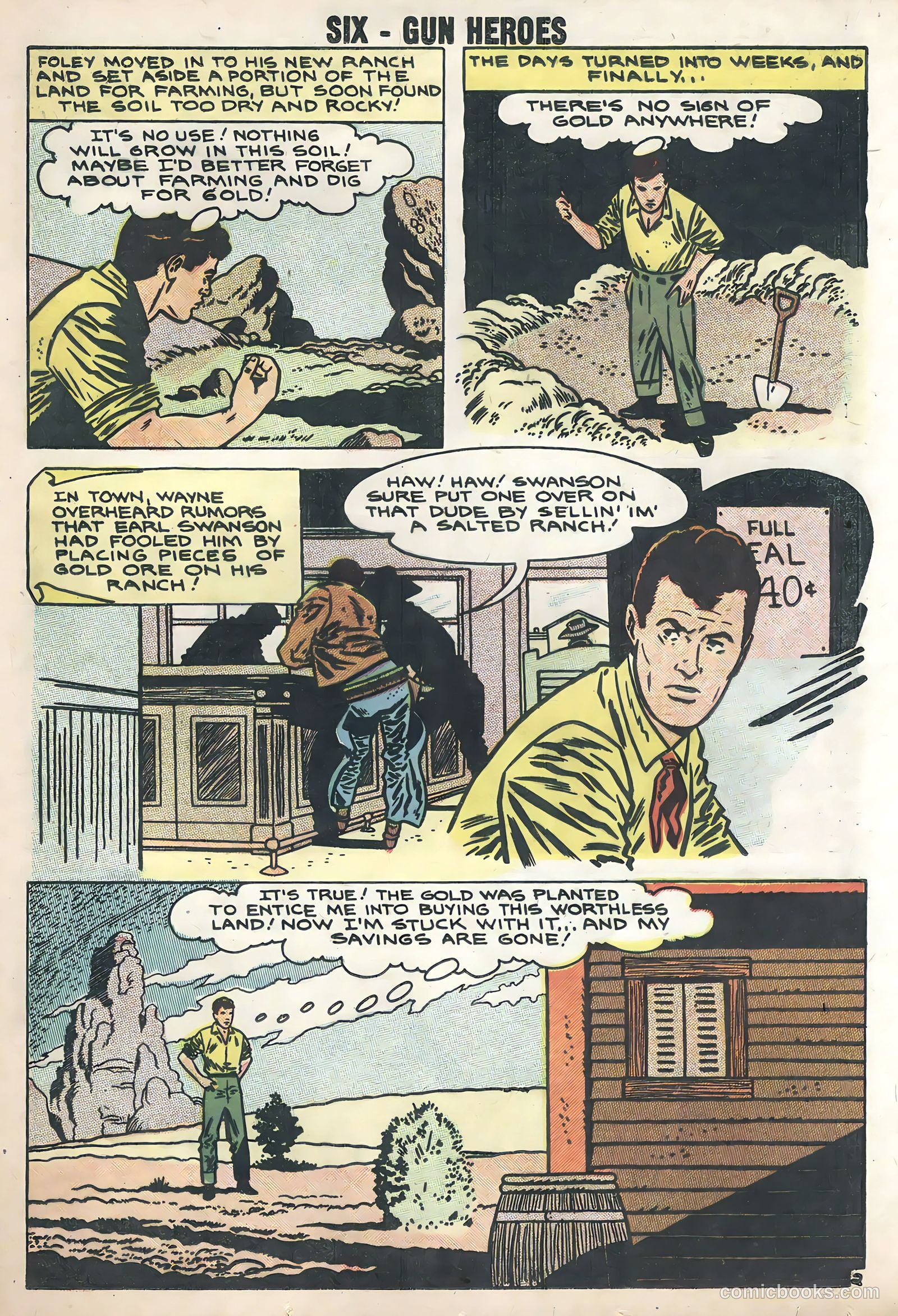 Six-Gun Heroes #50 (1951, L. Miller & Son) — page 24 of 35