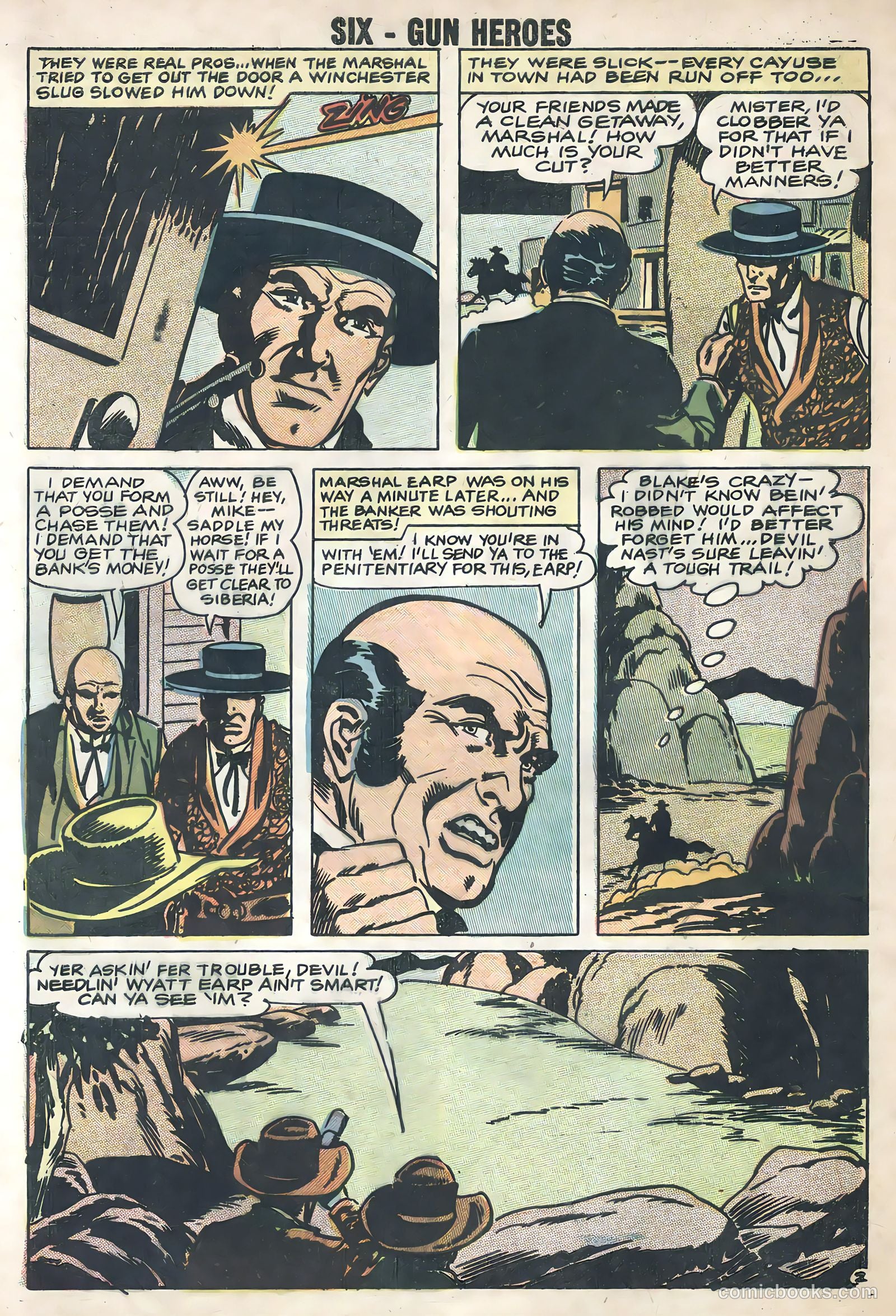 Six-Gun Heroes #50 (1951, L. Miller & Son) — page 27 of 35