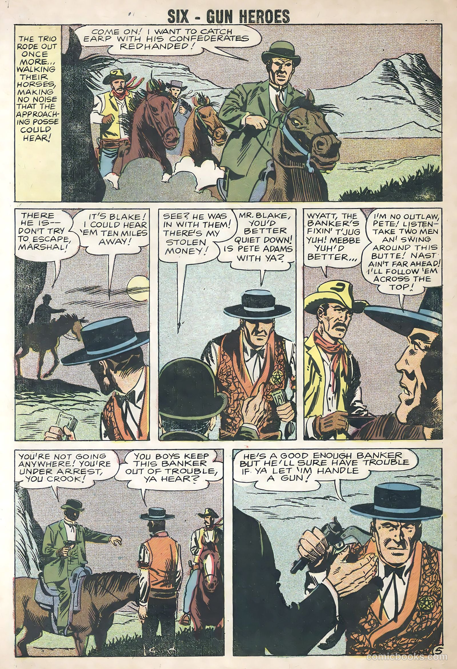 Six-Gun Heroes #50 (1951, L. Miller & Son) — page 31 of 35