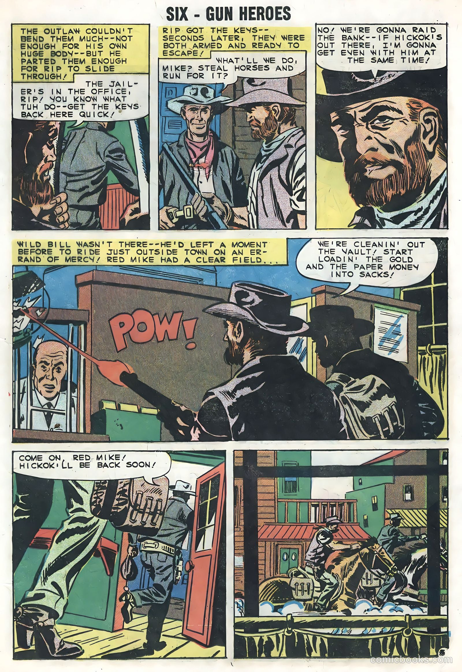 Six-Gun Heroes #52 (1959) — page 17 of 36