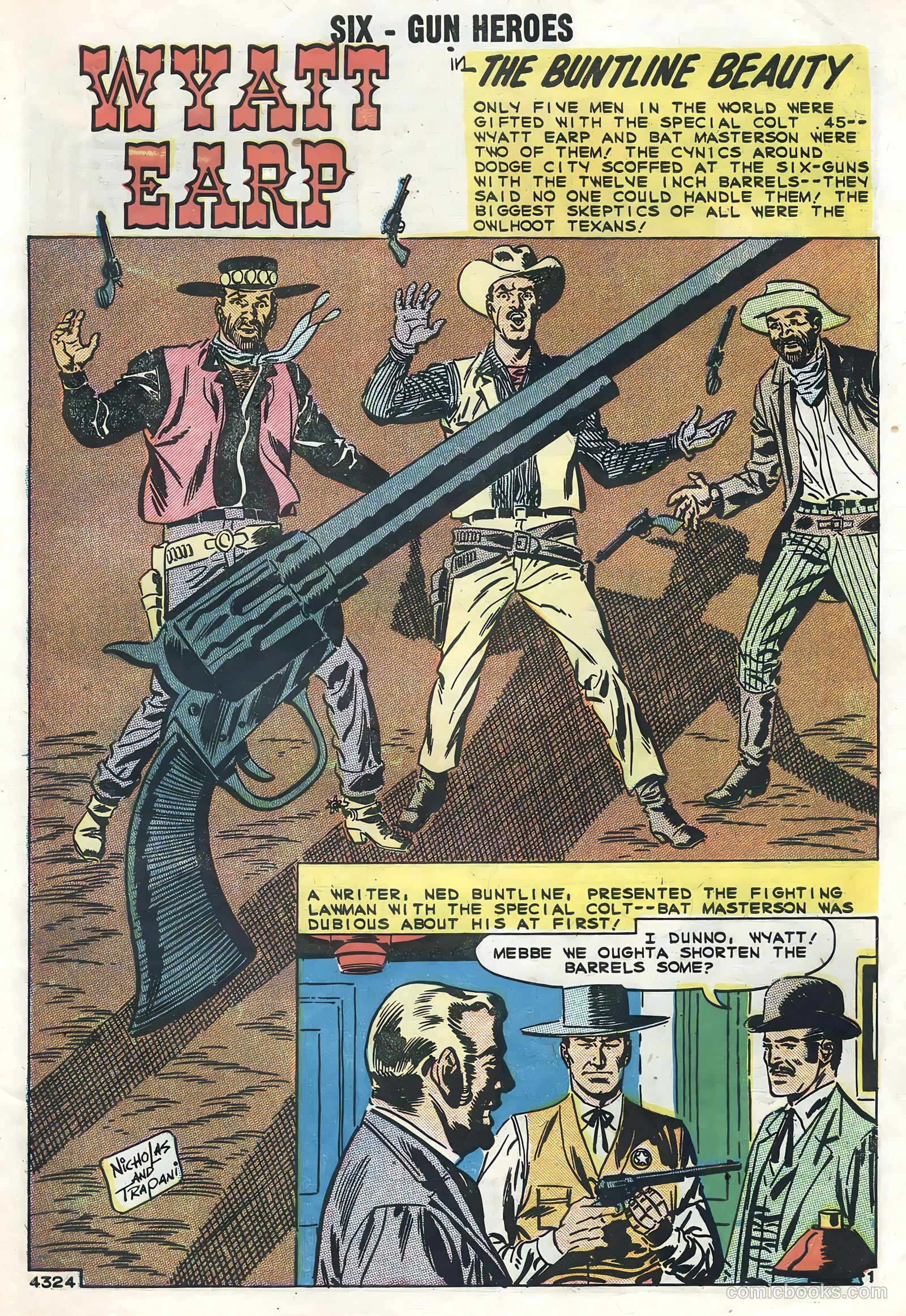 Six-Gun Heroes #52 (1959) — page 27 of 36