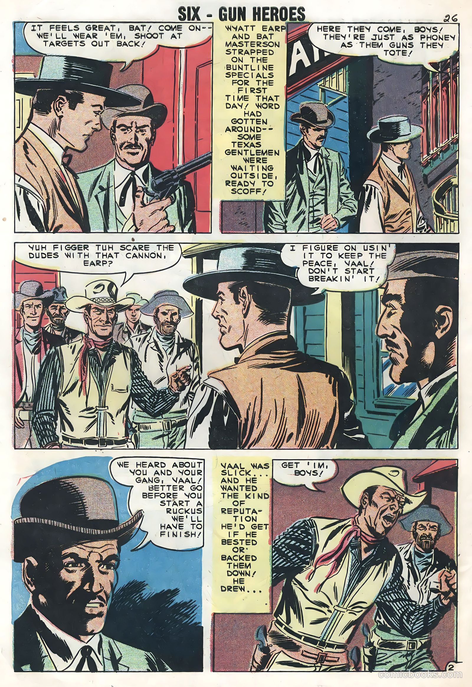 Six-Gun Heroes #52 (1959) — page 28 of 36