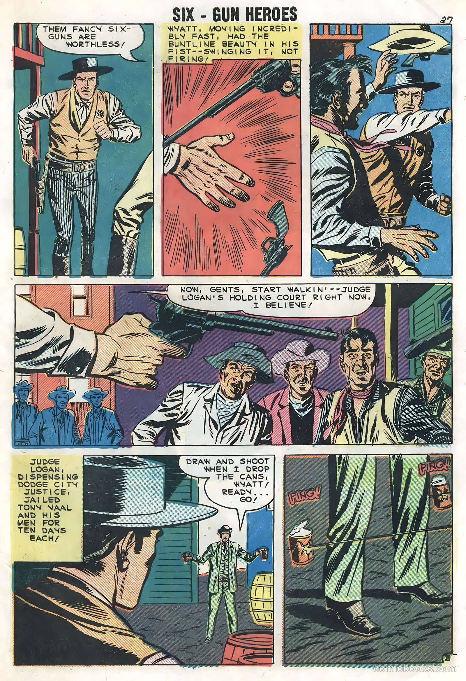 Six-Gun Heroes #52 (1959) — page 29 of 36