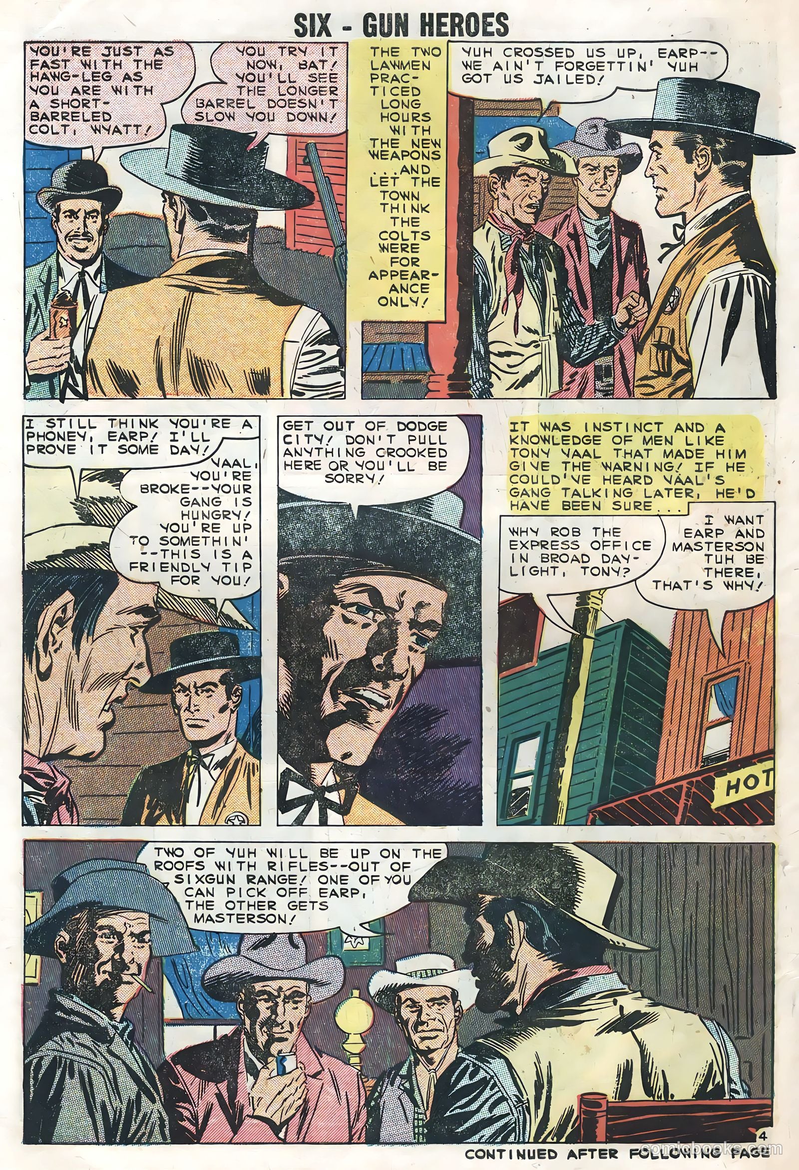 Six-Gun Heroes #52 (1959) — page 30 of 36