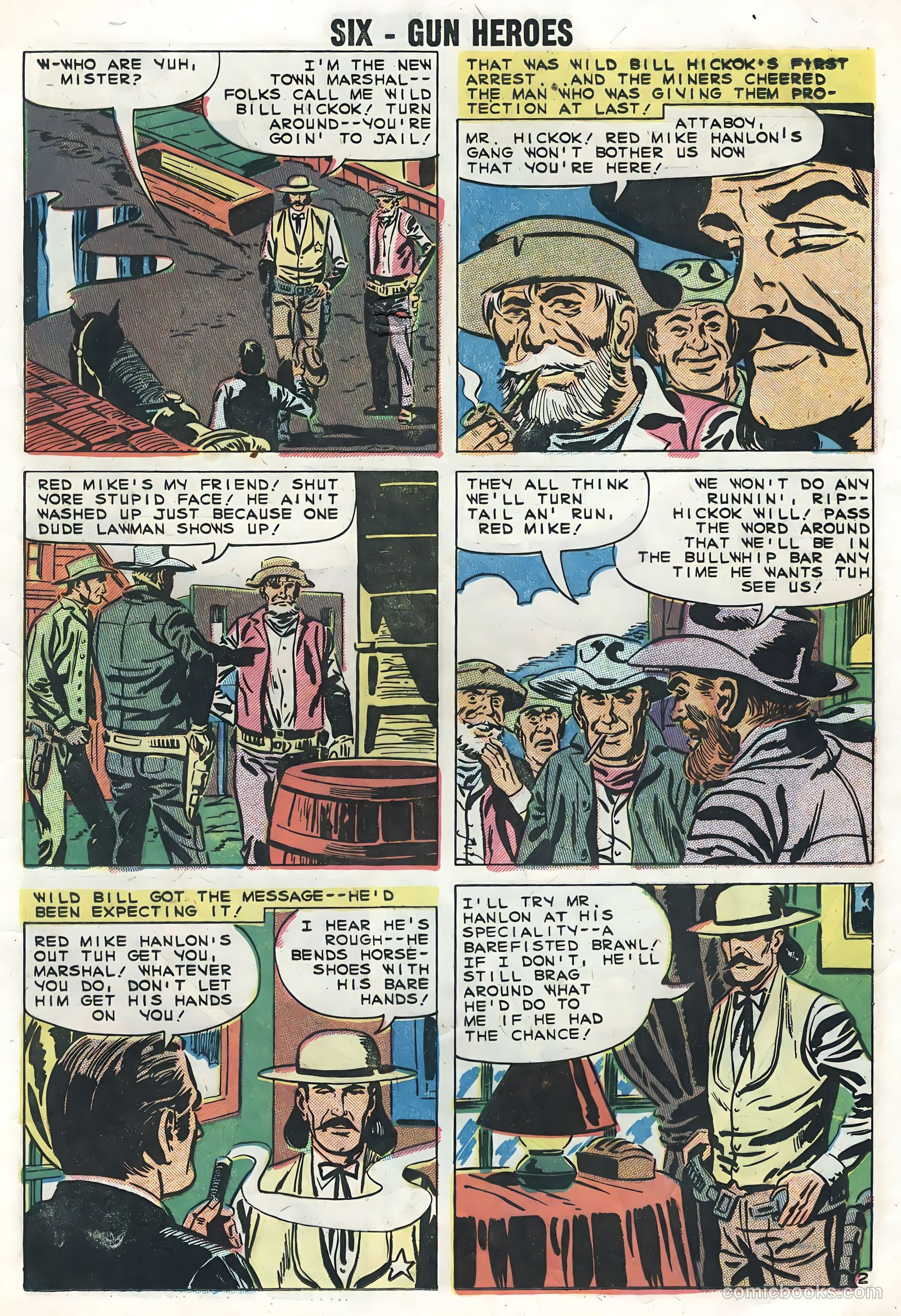 Six-Gun Heroes #52 (1951) — page 13 of 36