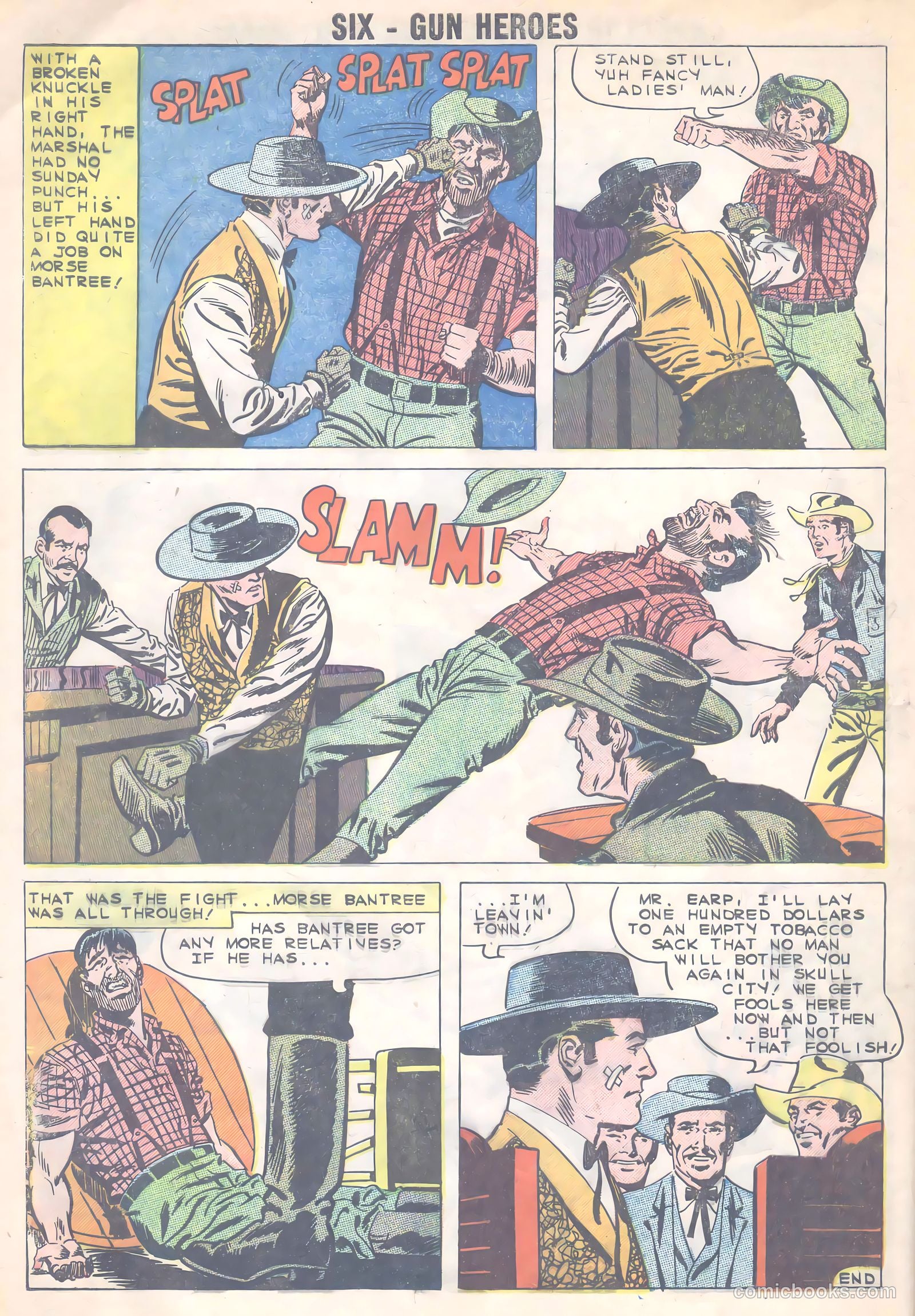 Six-Gun Heroes #58 (1960) — page 8 of 36