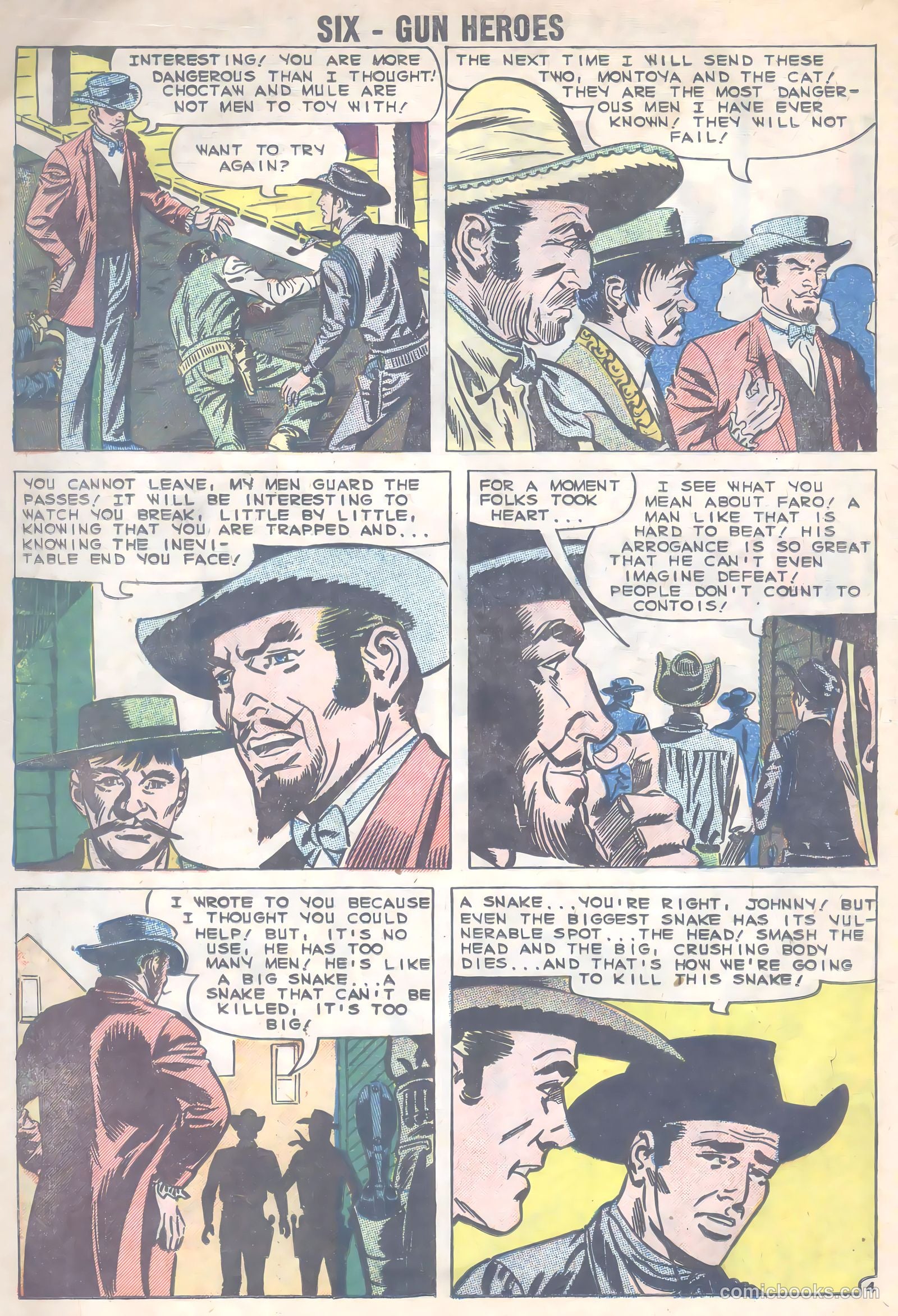 Six-Gun Heroes #58 (1960) — page 18 of 36
