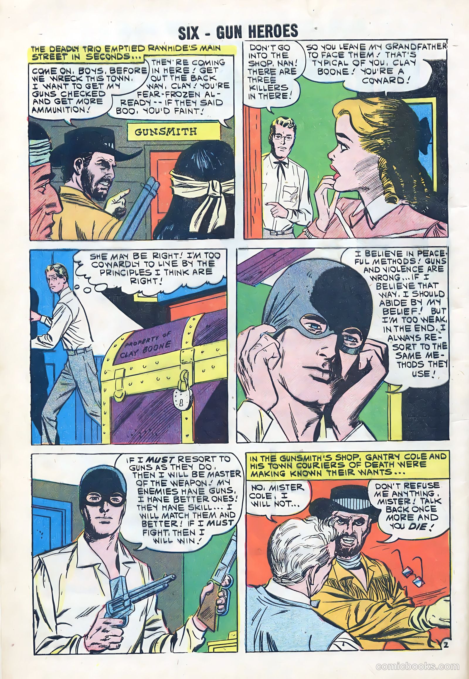 Six-Gun Heroes #60 (1960) — page 4