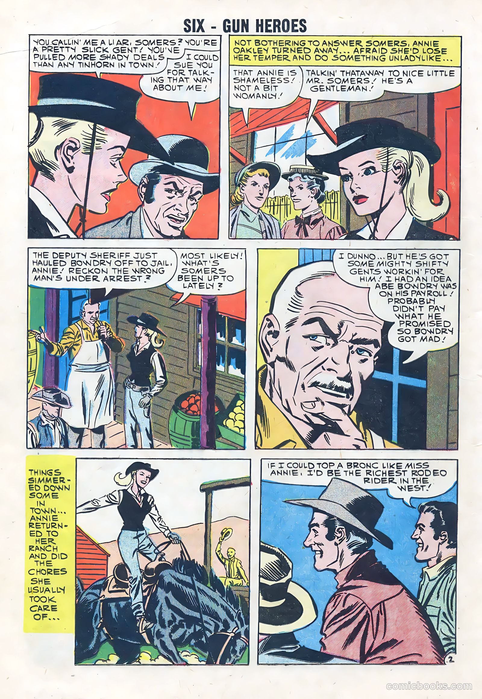 Six-Gun Heroes #60 (1960) — page 16