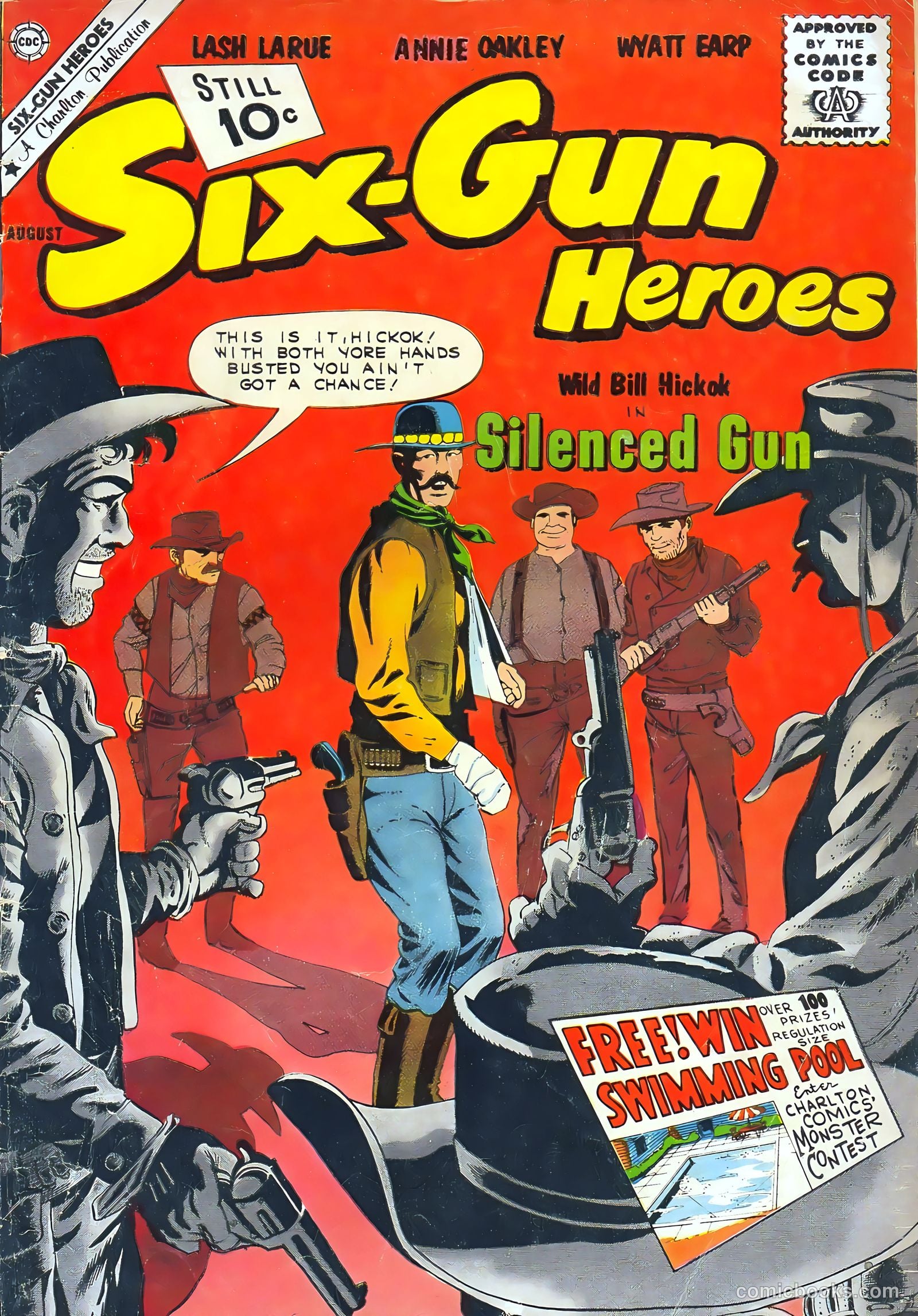 Six-Gun Heroes #64 cover