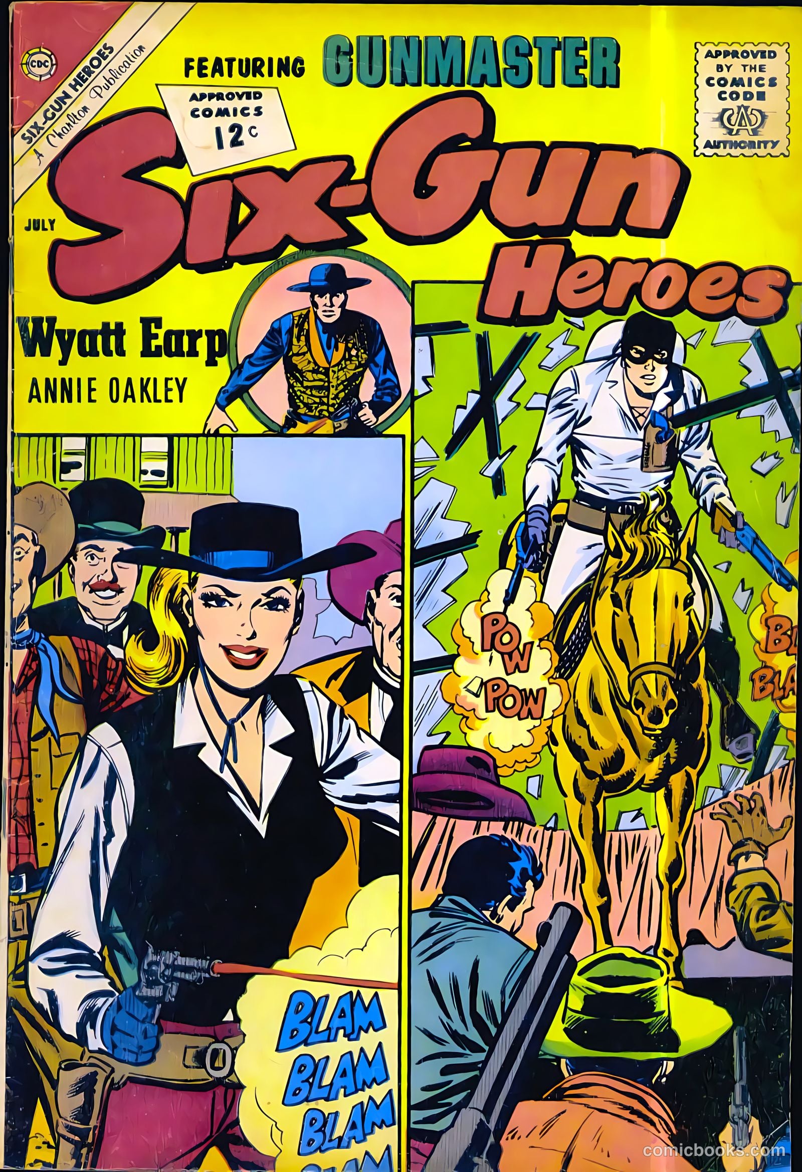 Six-Gun Heroes #69 (1962) — page 1