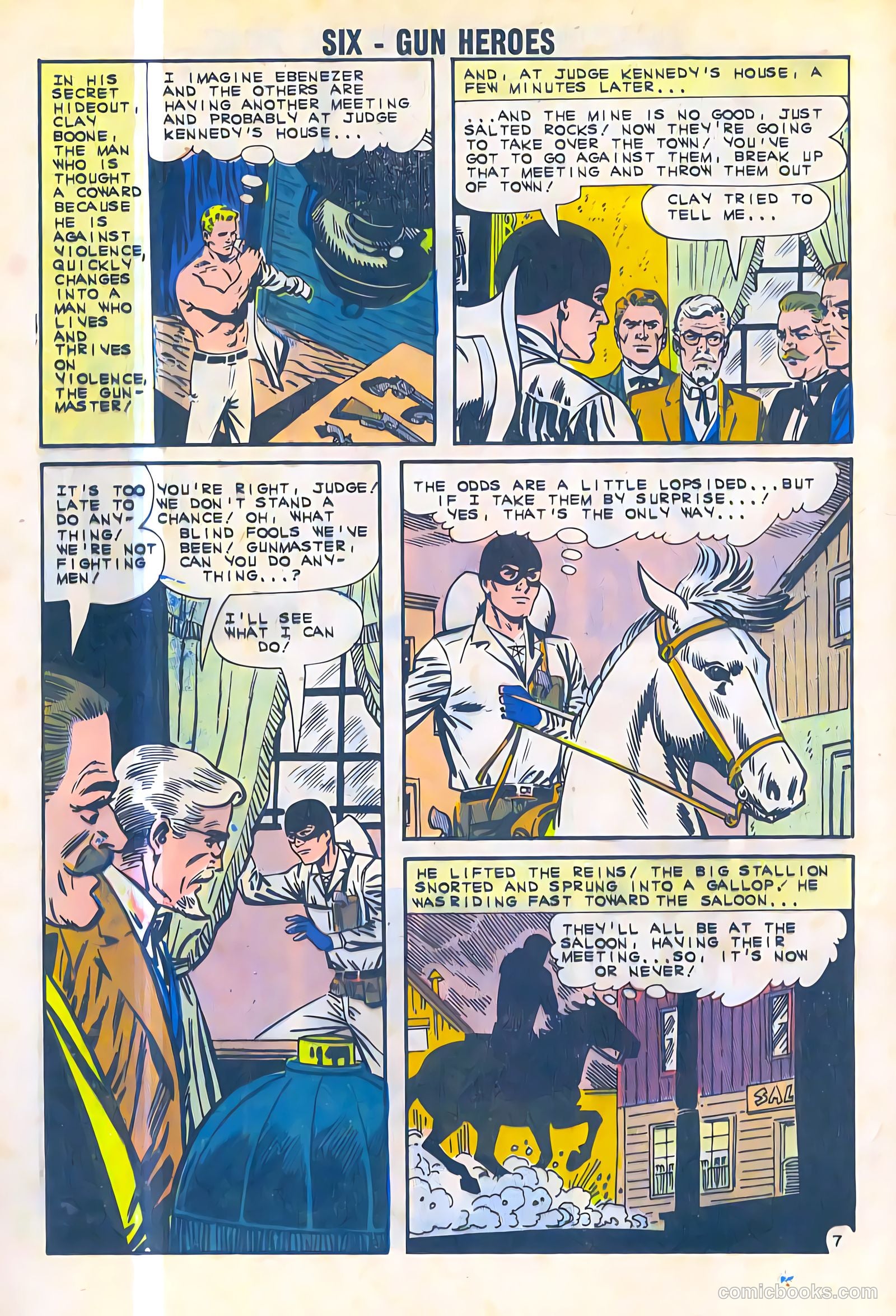 Six-Gun Heroes #69 (1962) — page 20