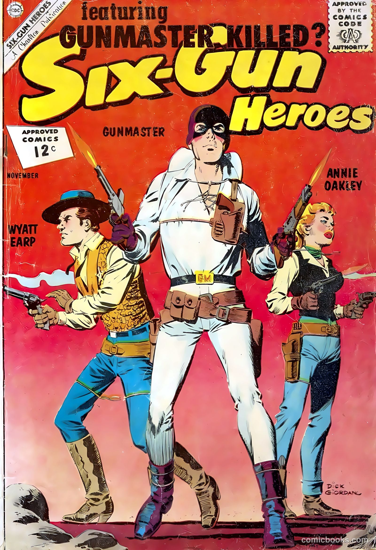 Six-Gun Heroes #71 cover