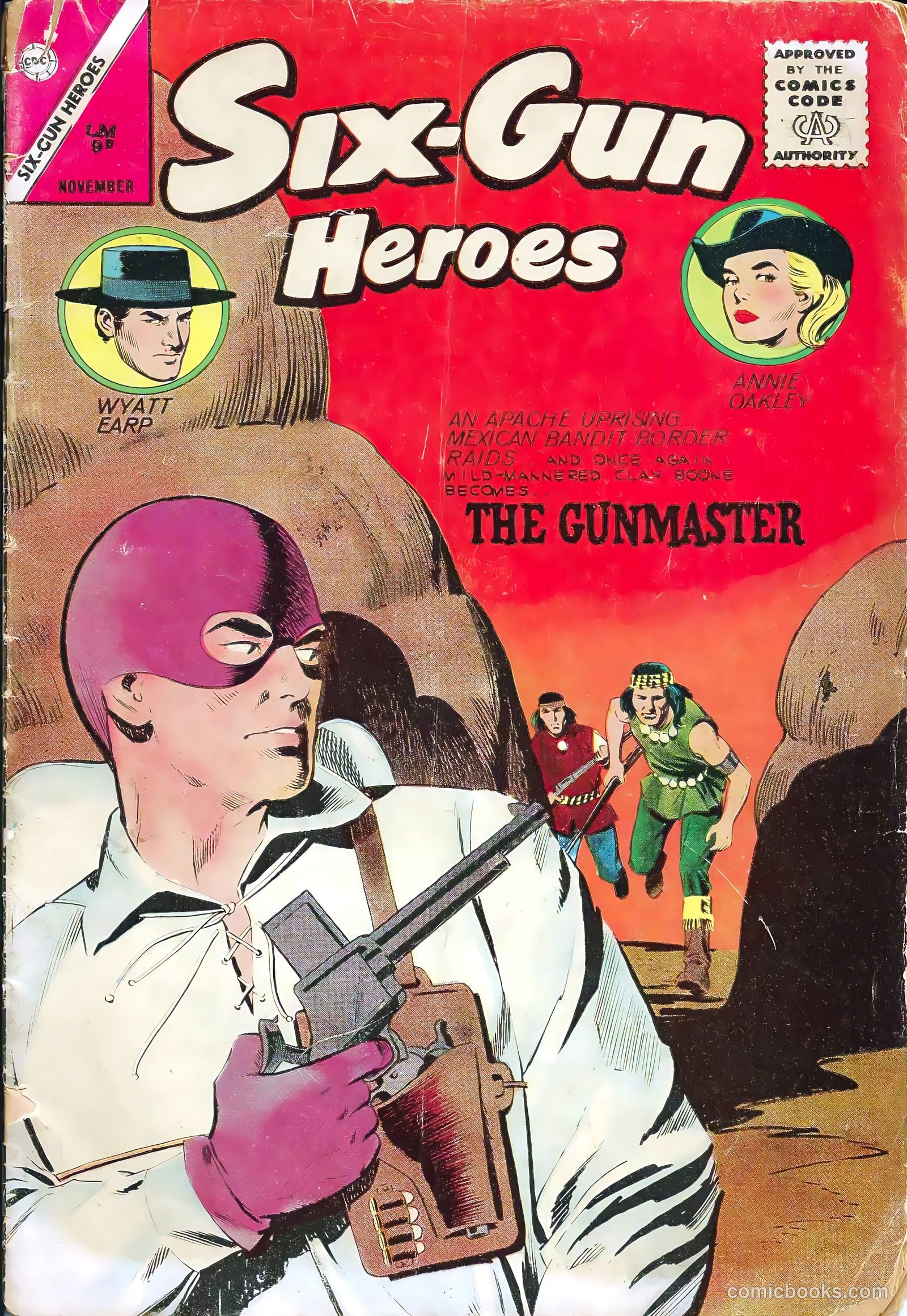 Six-Gun Heroes #77 cover
