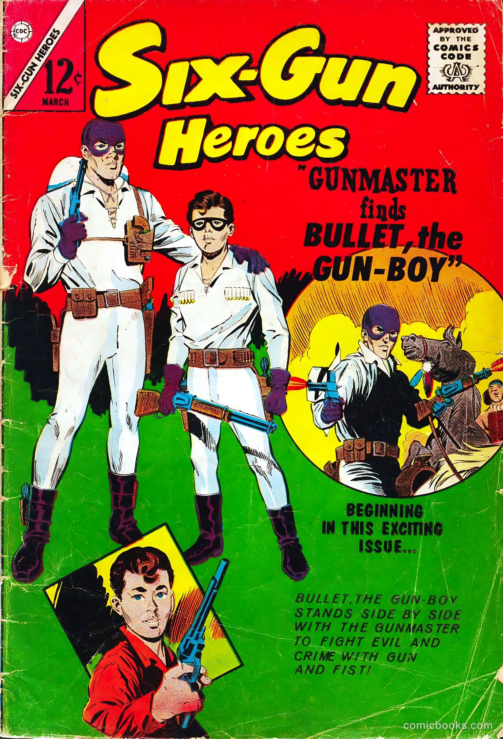 Six-Gun Heroes #79 cover